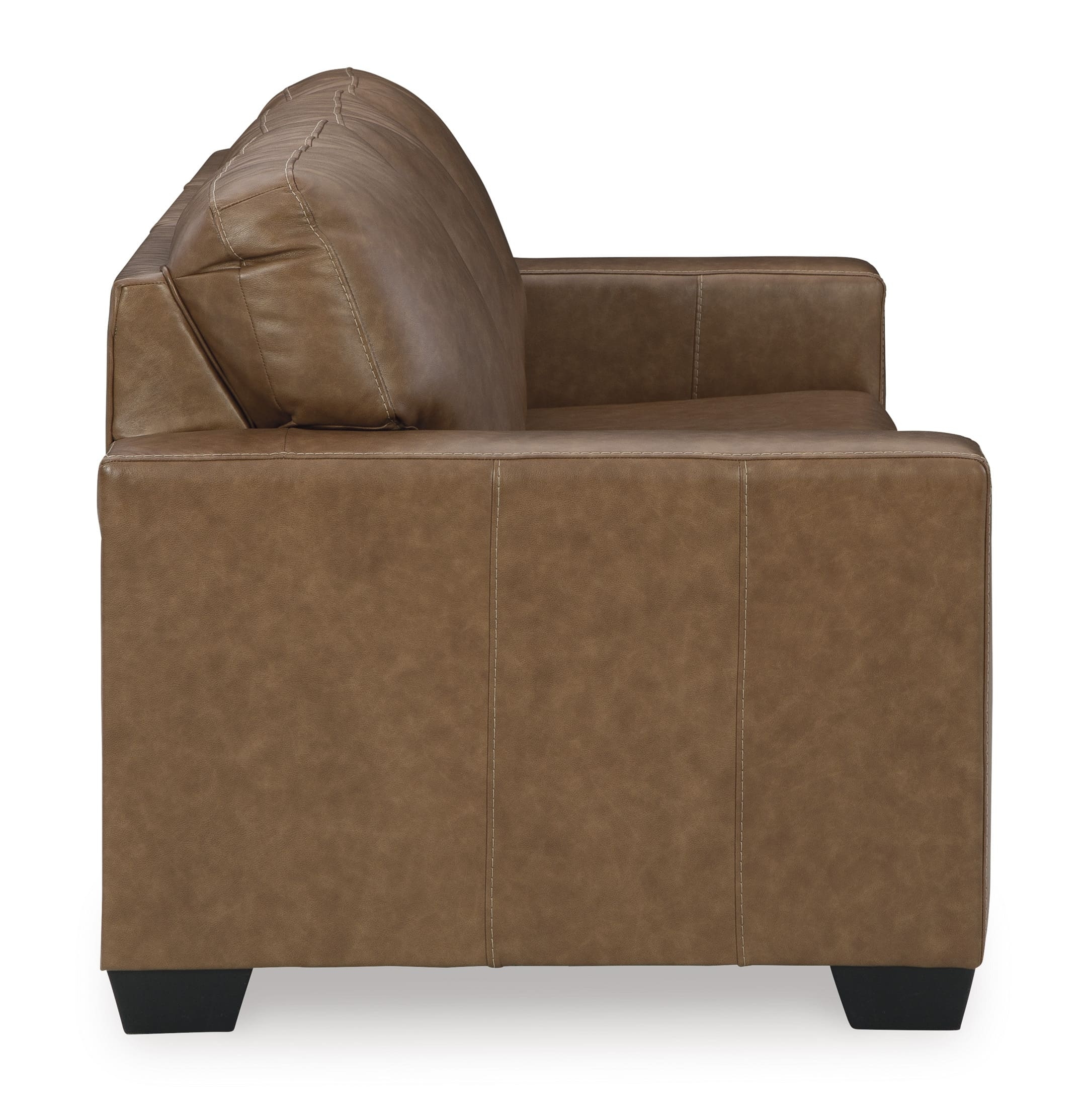 Ashley Bolsena Leather Sofa Side