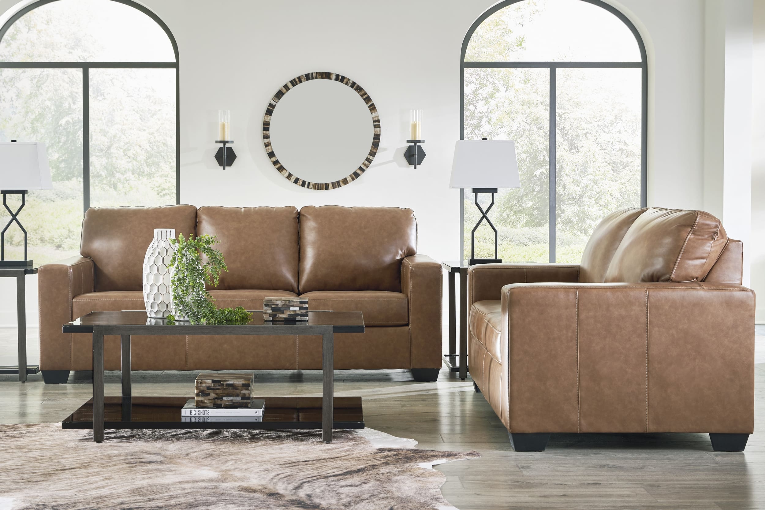 Bolsena Leather Queen Sofa Sleeper