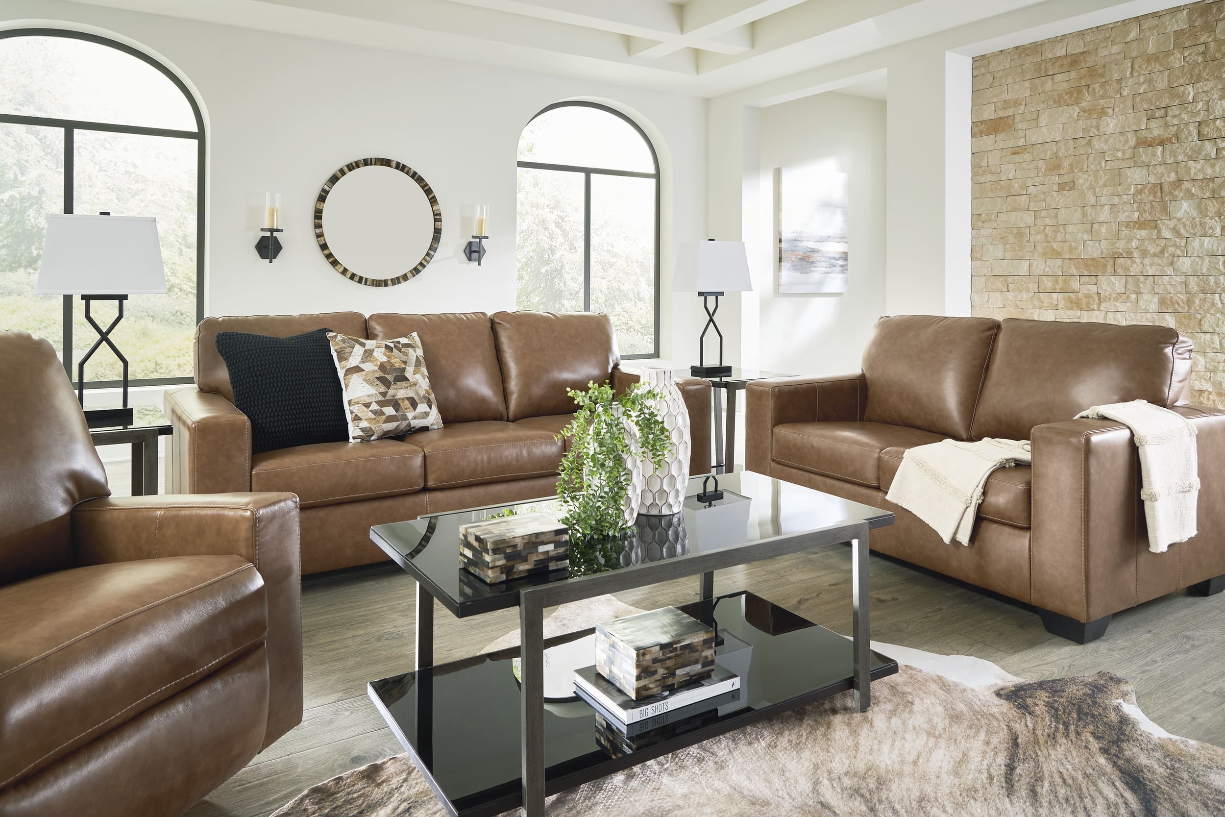 Bolsena Leather Queen Sofa Sleeper