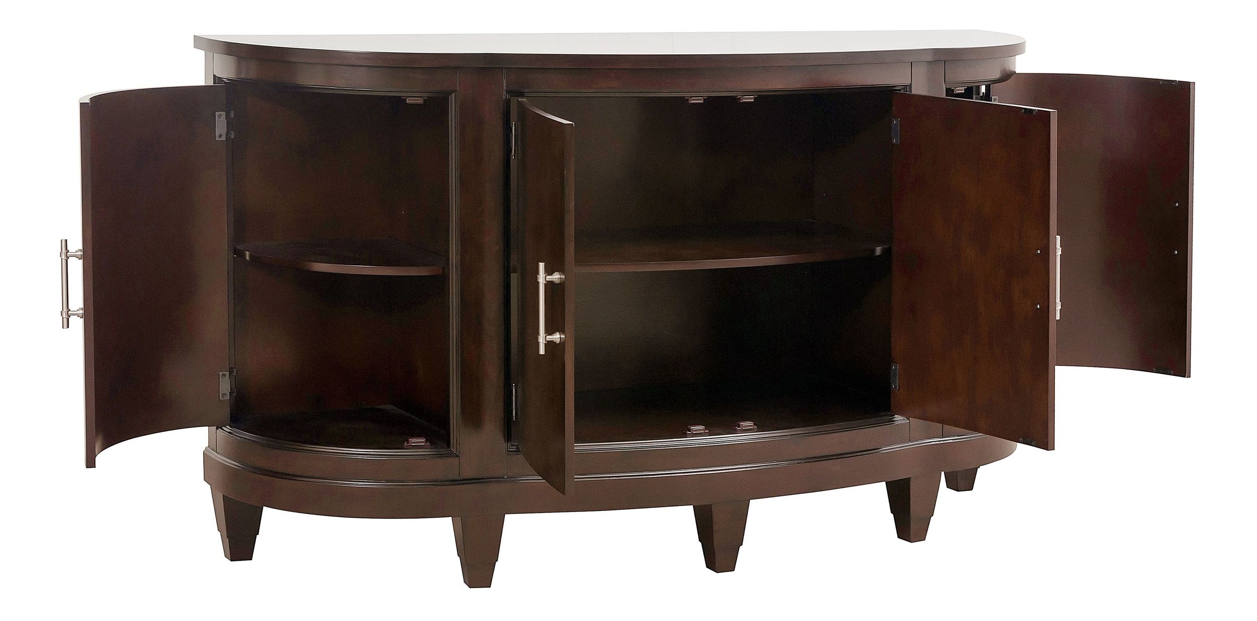Oratorio Wood Veneer 4-Door Server