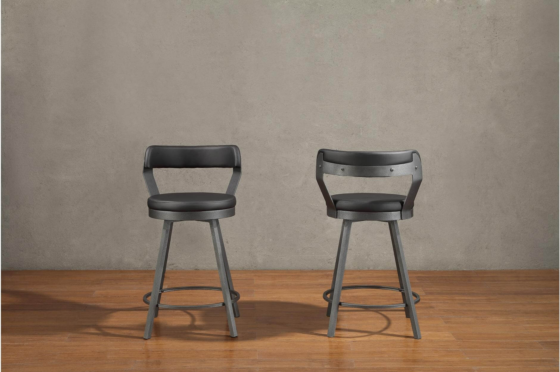 Appert Industrial Swivel Counter Height Chair by Homelegance