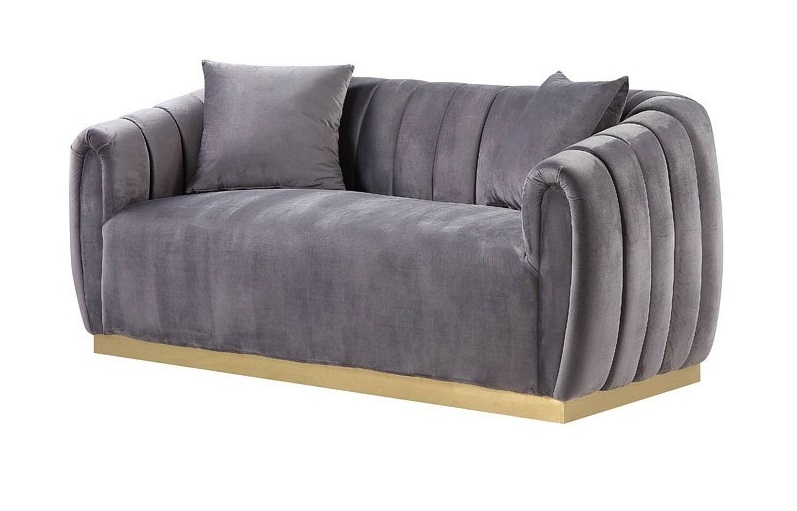 Elchanon Velvet Living Room Set