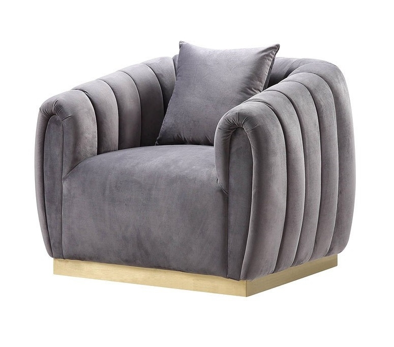 Elchanon Velvet Living Room Set