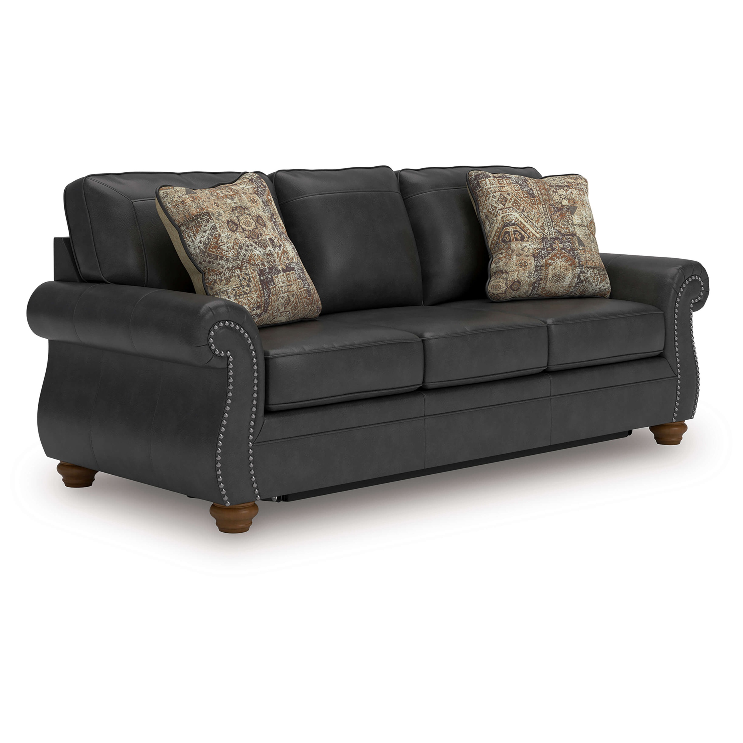 Chasemore Faux Leather Queen Sofa Sleeper
