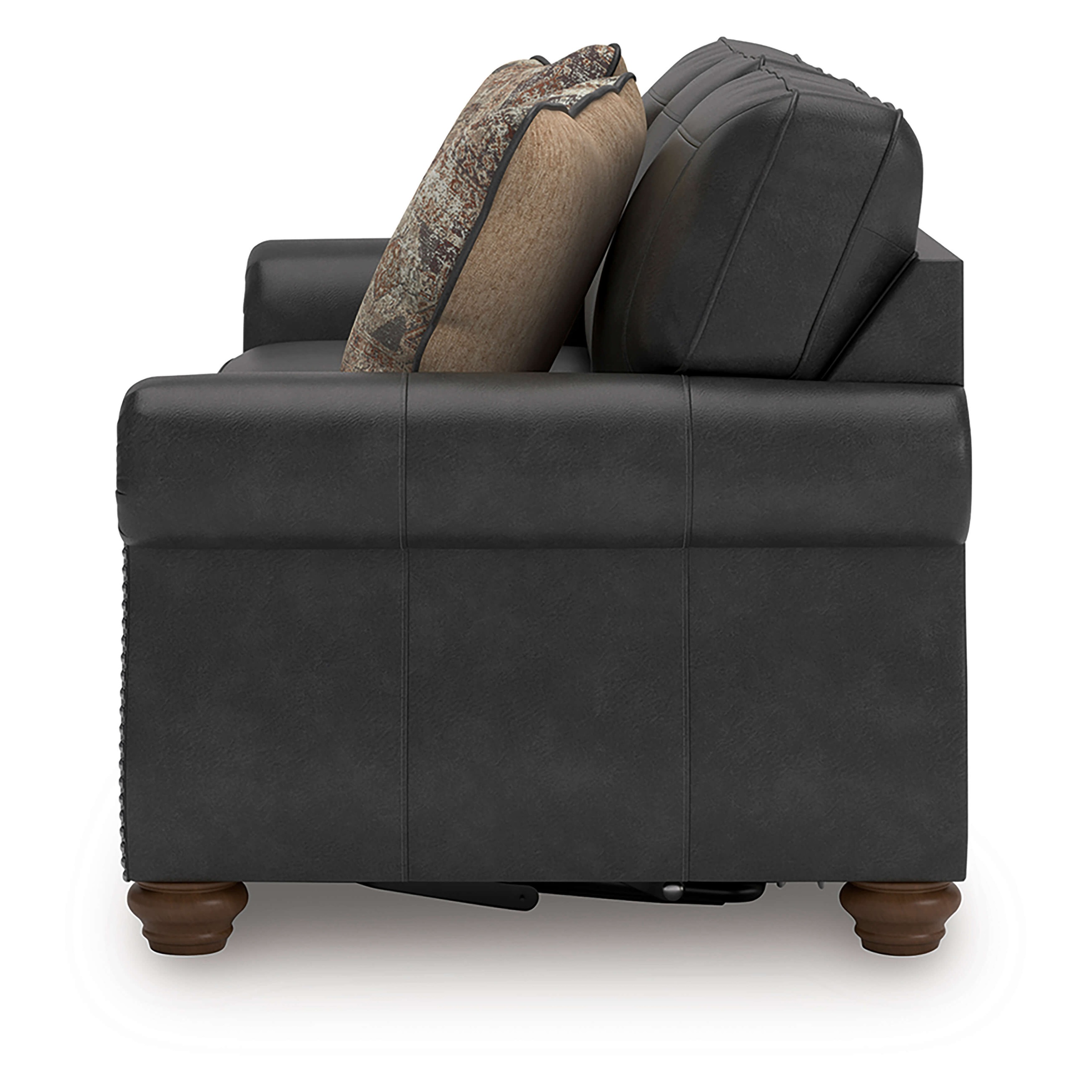 Chasemore Faux Leather Queen Sofa Sleeper