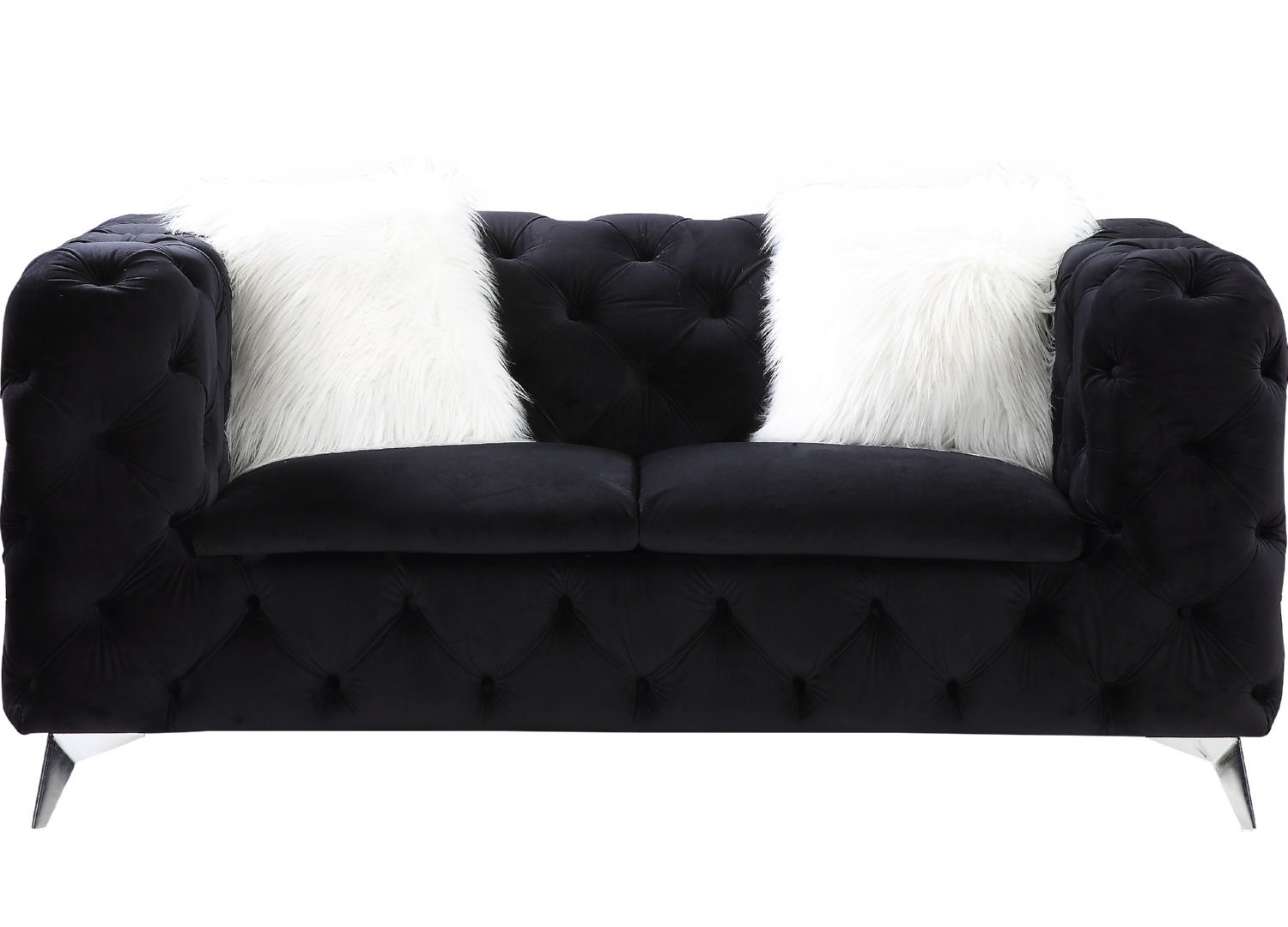 Phifina Velvet Tufted Loveseat