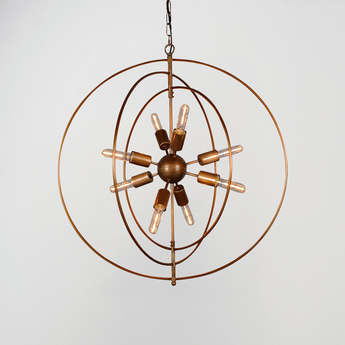 Cosmos Iron Chandelier