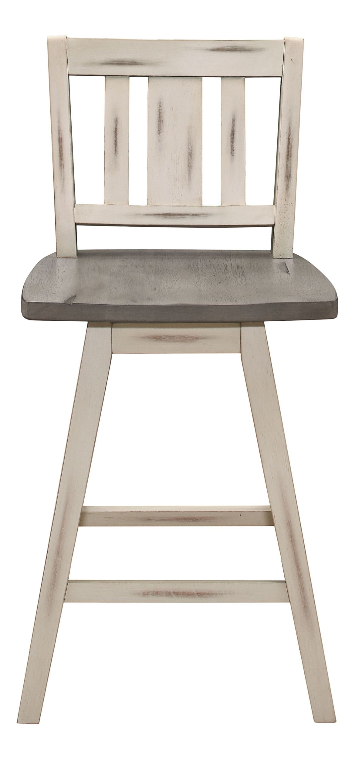 Amsonia Wood Swivel Counter Height Chair