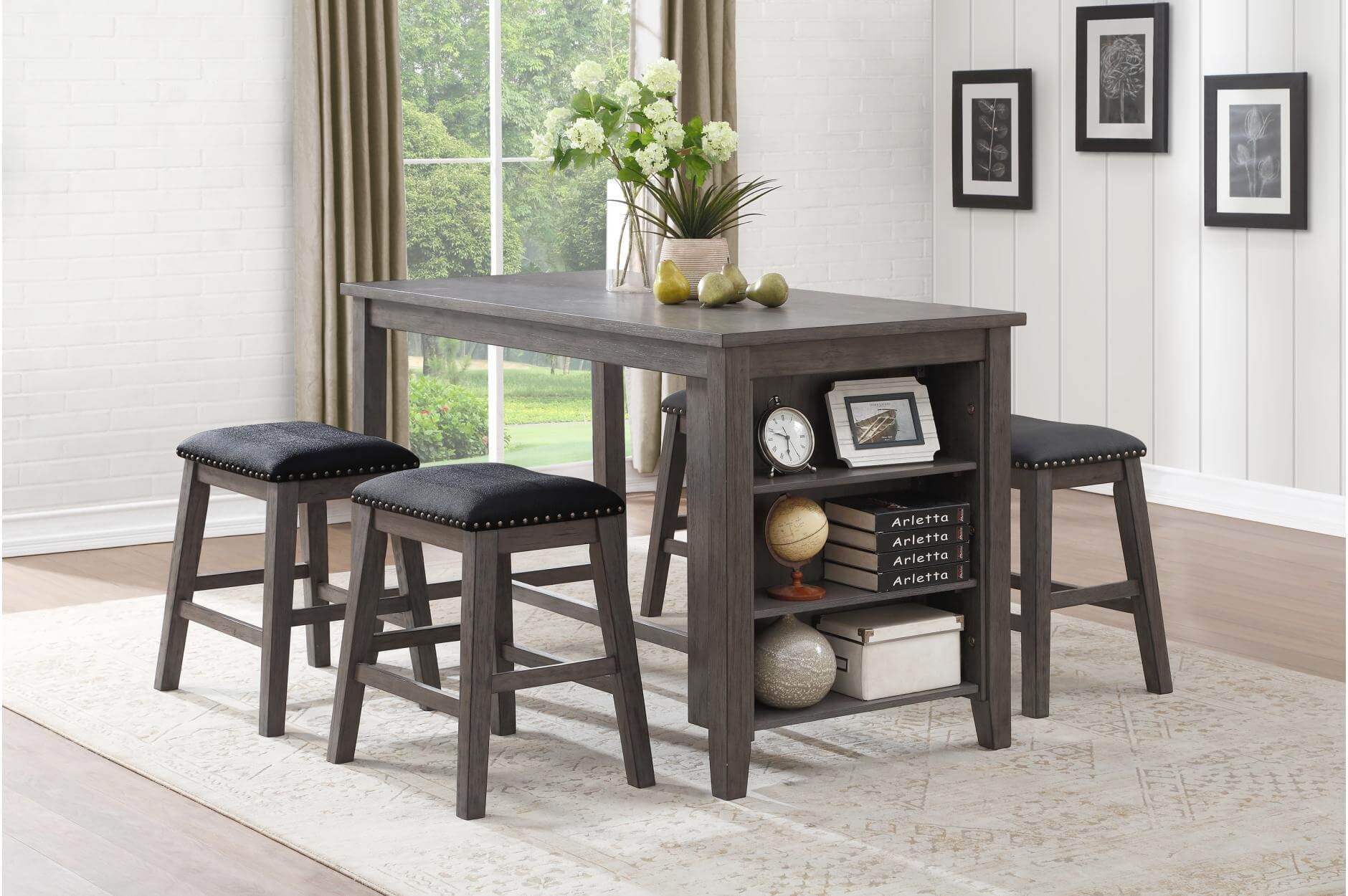 Timbre Transitional Counter Height Dining Room Set by Homelegance