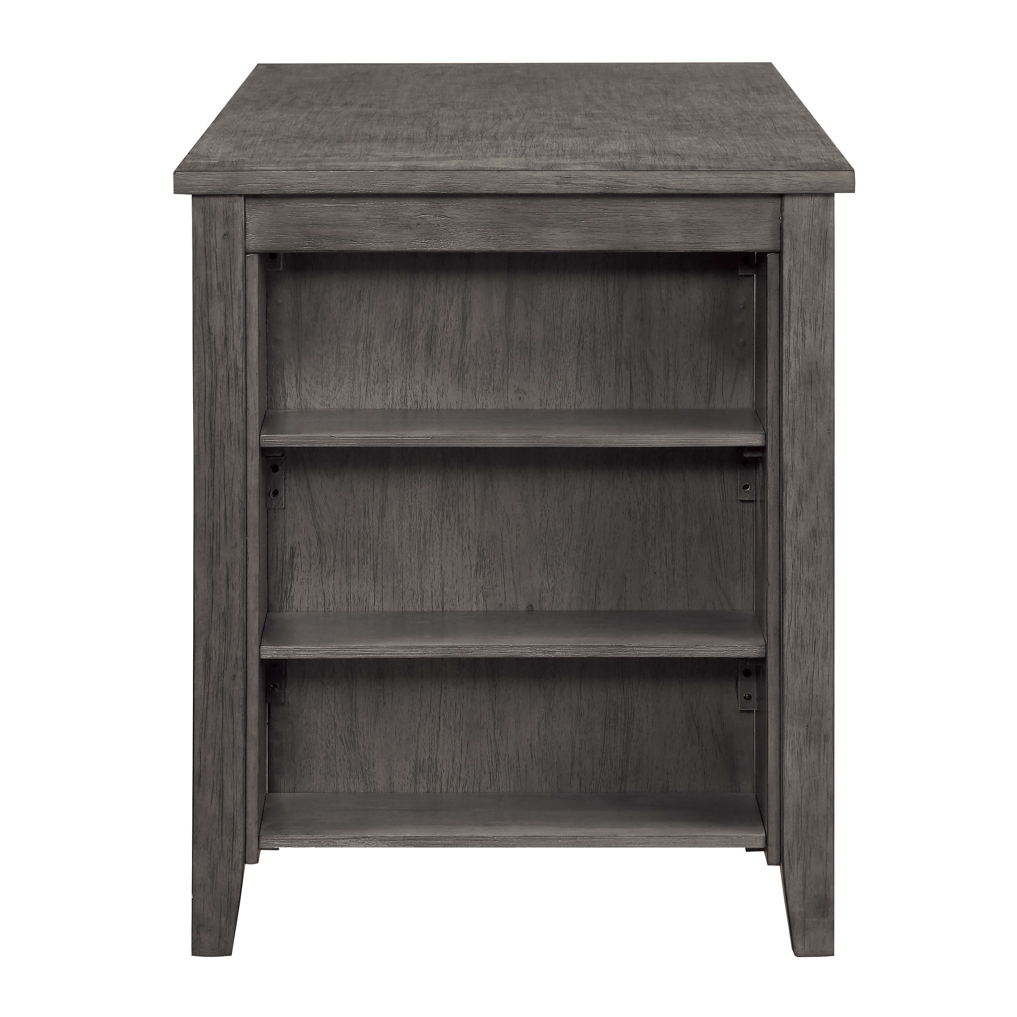 Timbre Transitional Rectangular Wood Counter Height Table