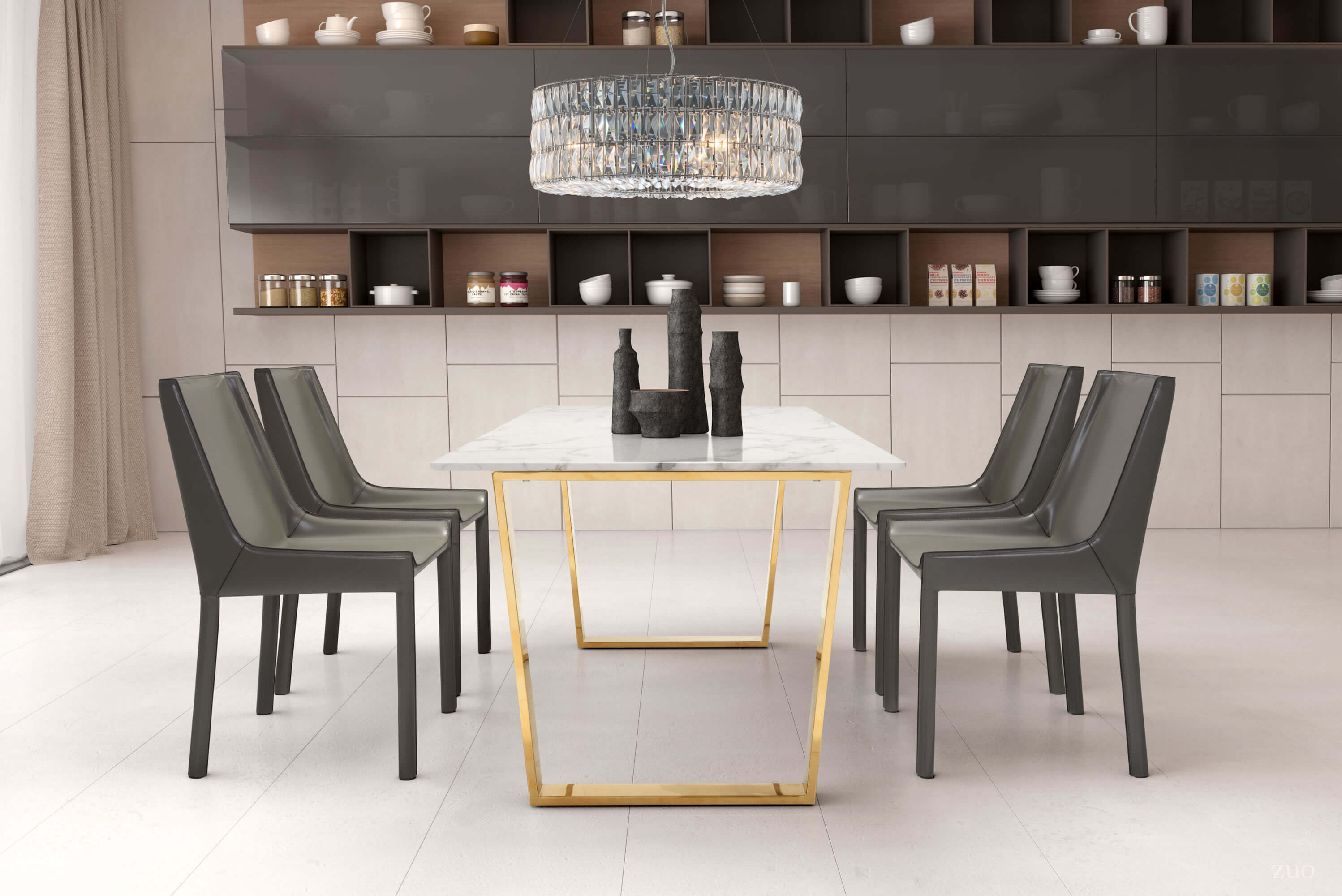 Jena Crystal Ceiling Lamp