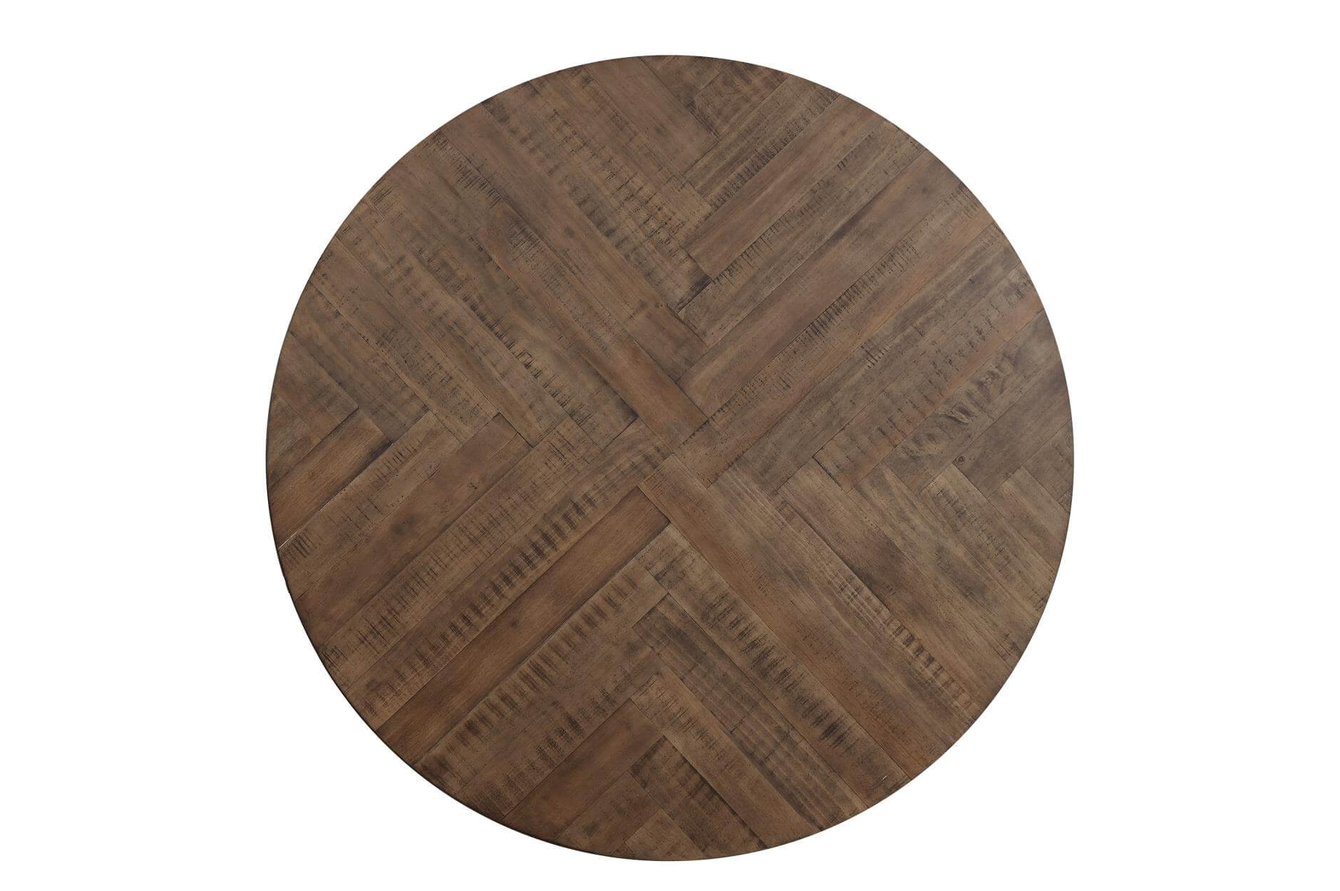 Fideo Rustic Industrial Wood/Metal Dining Table by Homelegance