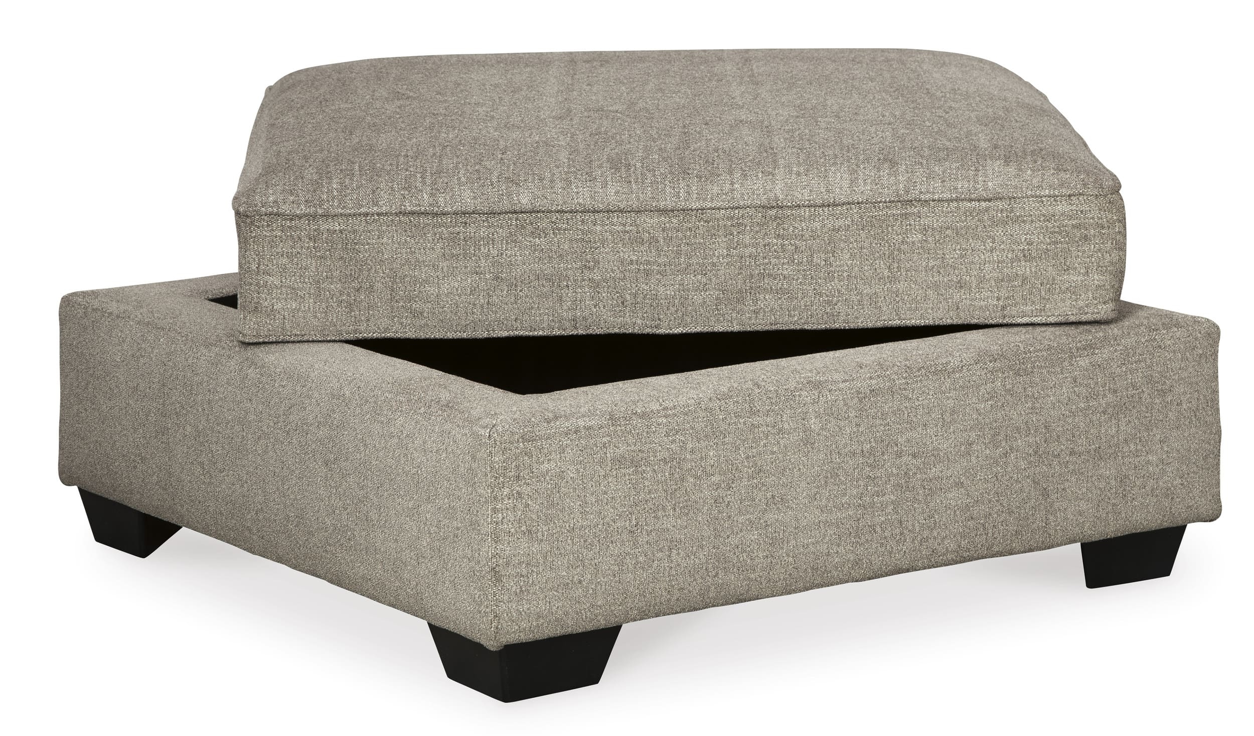 Bovarian Polyester Ottoman w/Storage