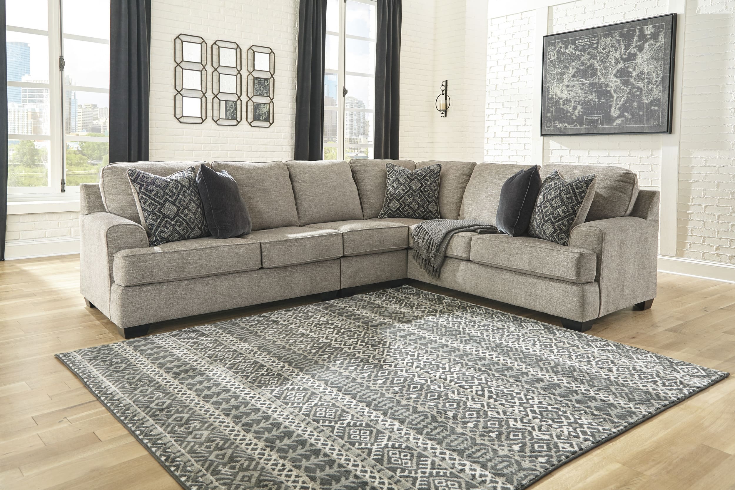 Bovarian Large Corner Sofa
