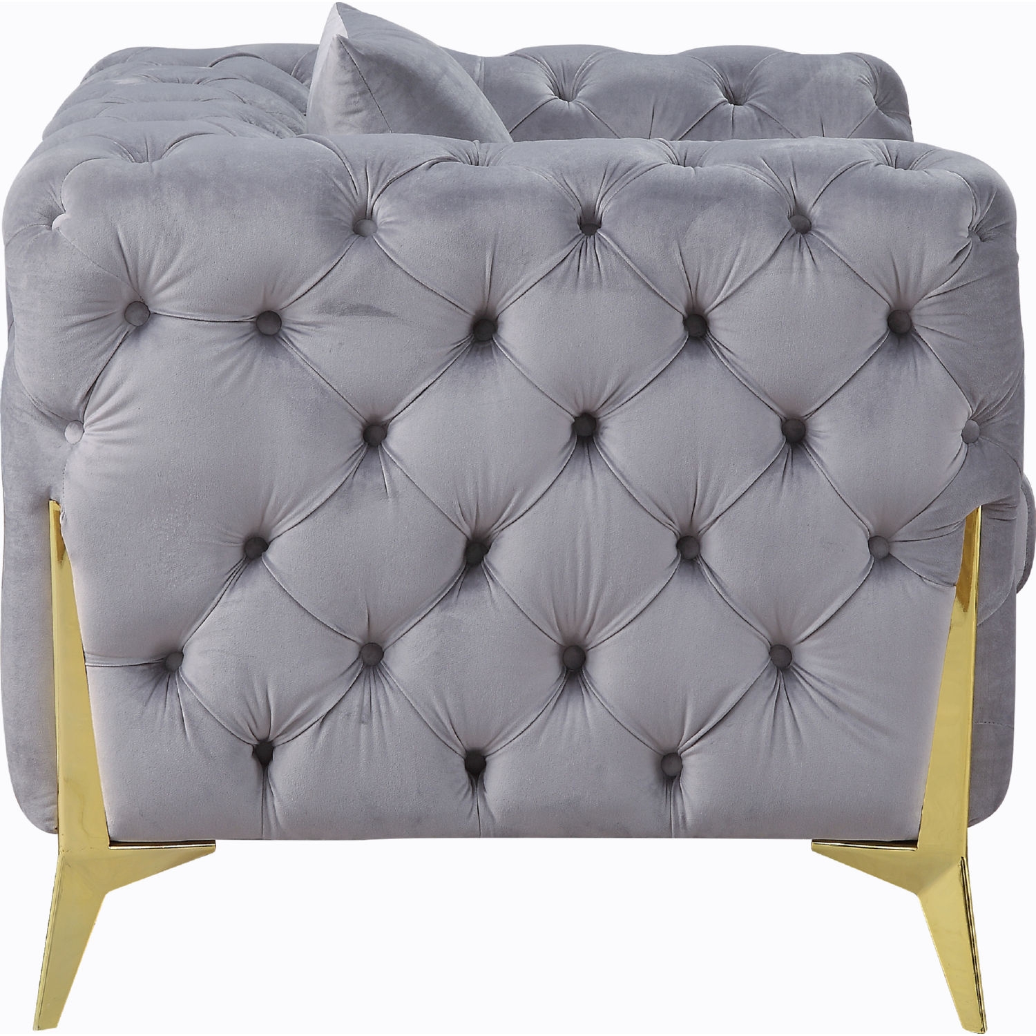 Jelanea Velvet Tufted Chair