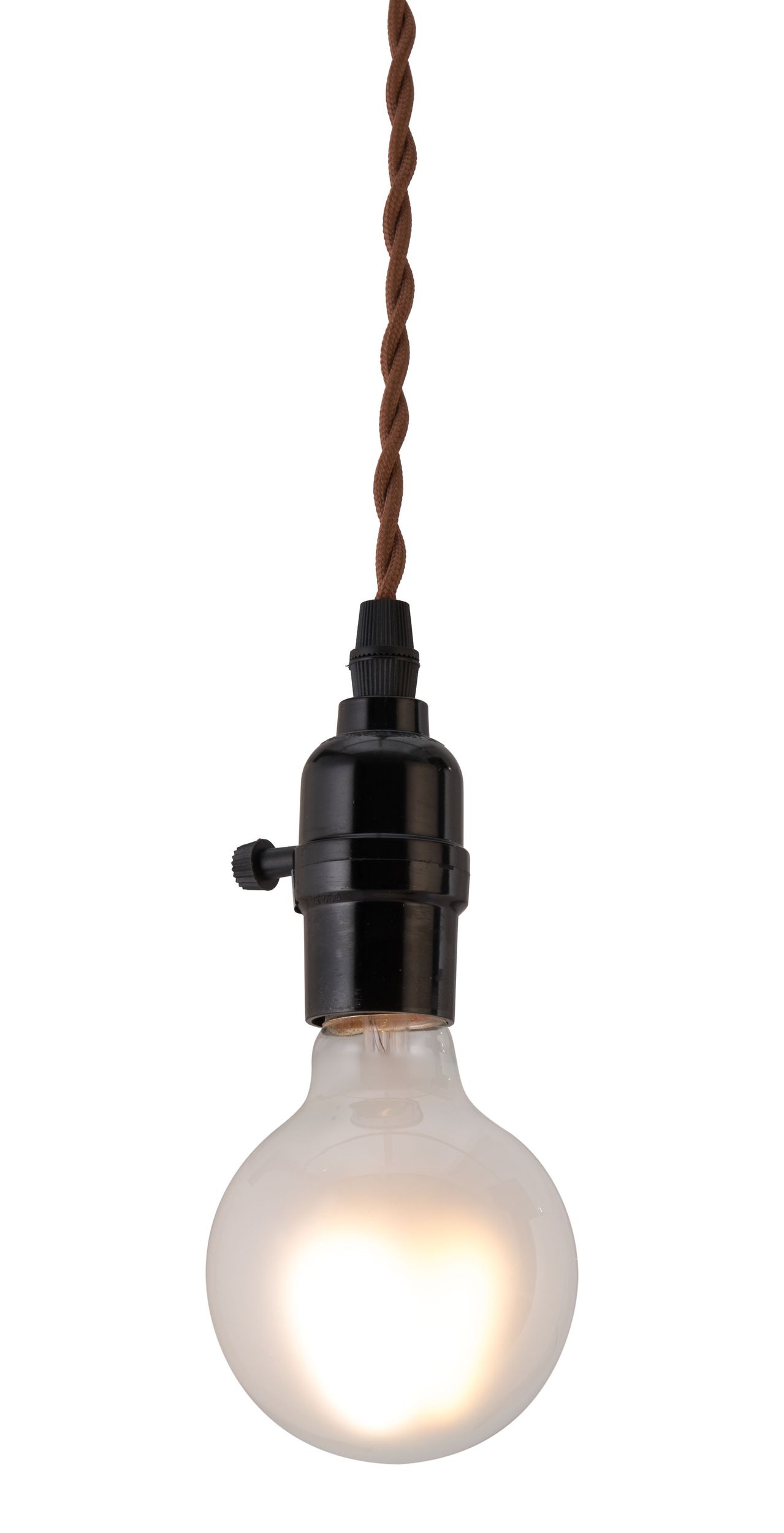 Molly Braided Nylon/Steel Ceiling Lamp