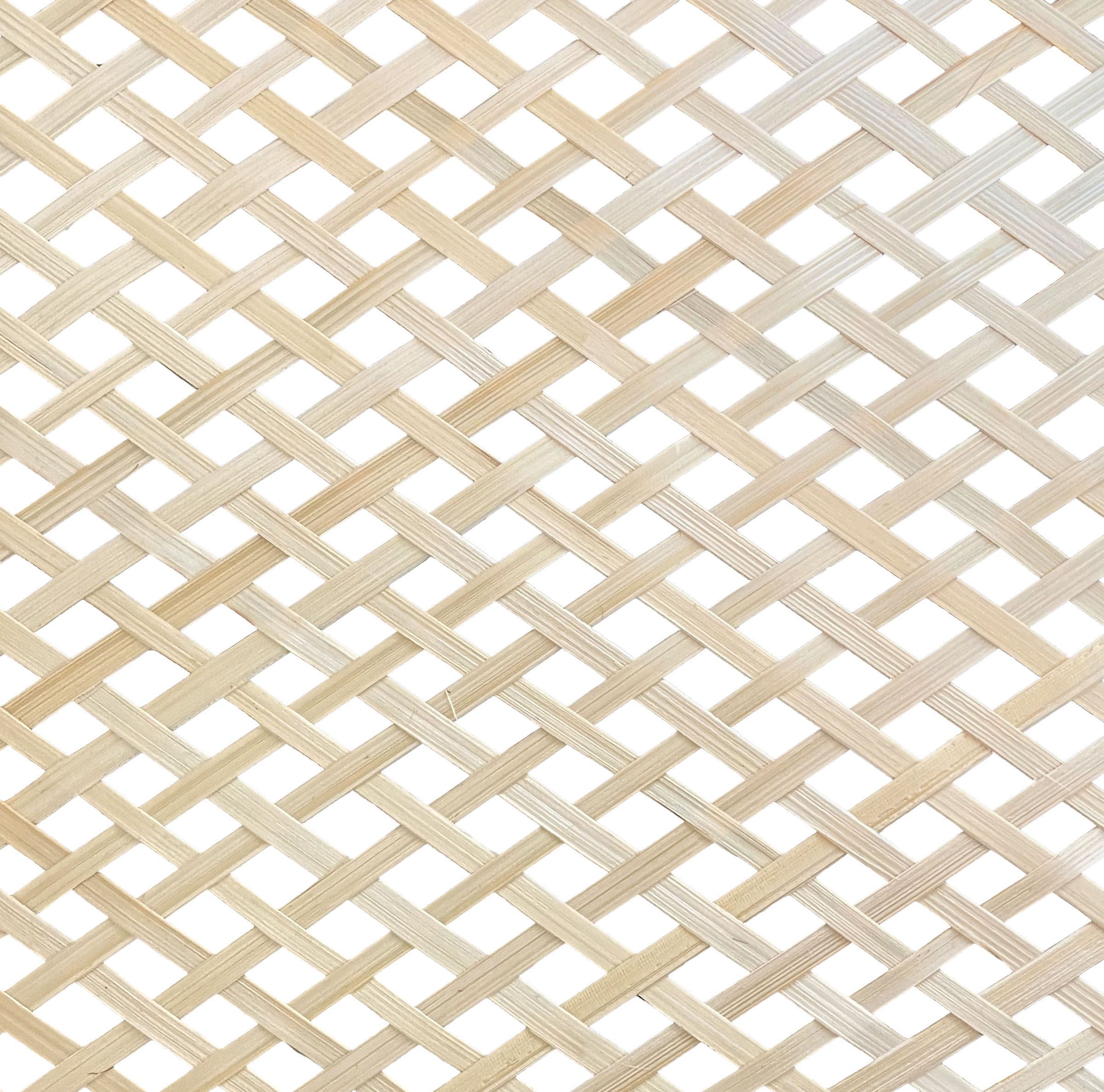 Finch Bamboo/Steel Ceiling Lamp