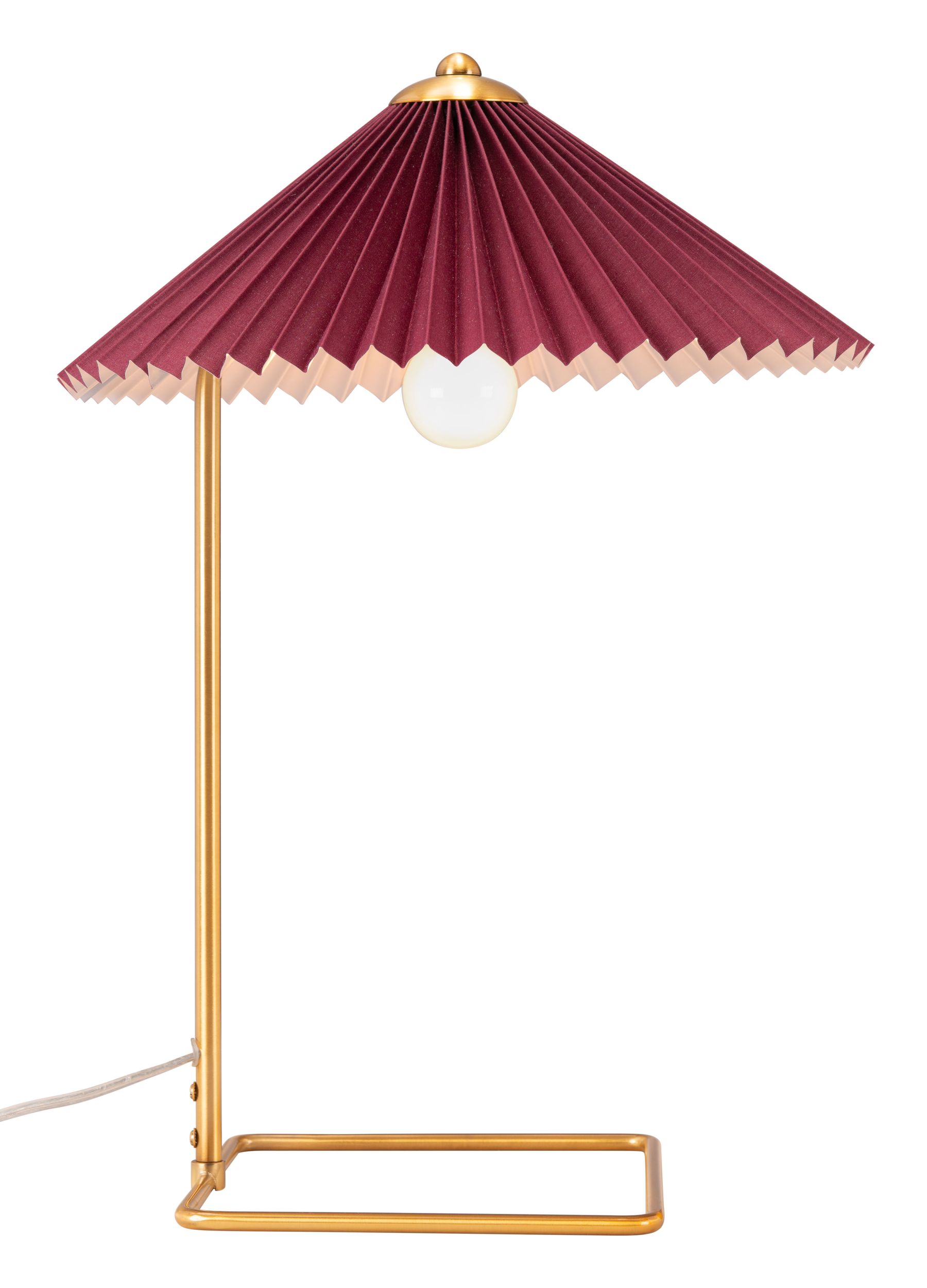 Charo PVC/Steel Table Lamp
