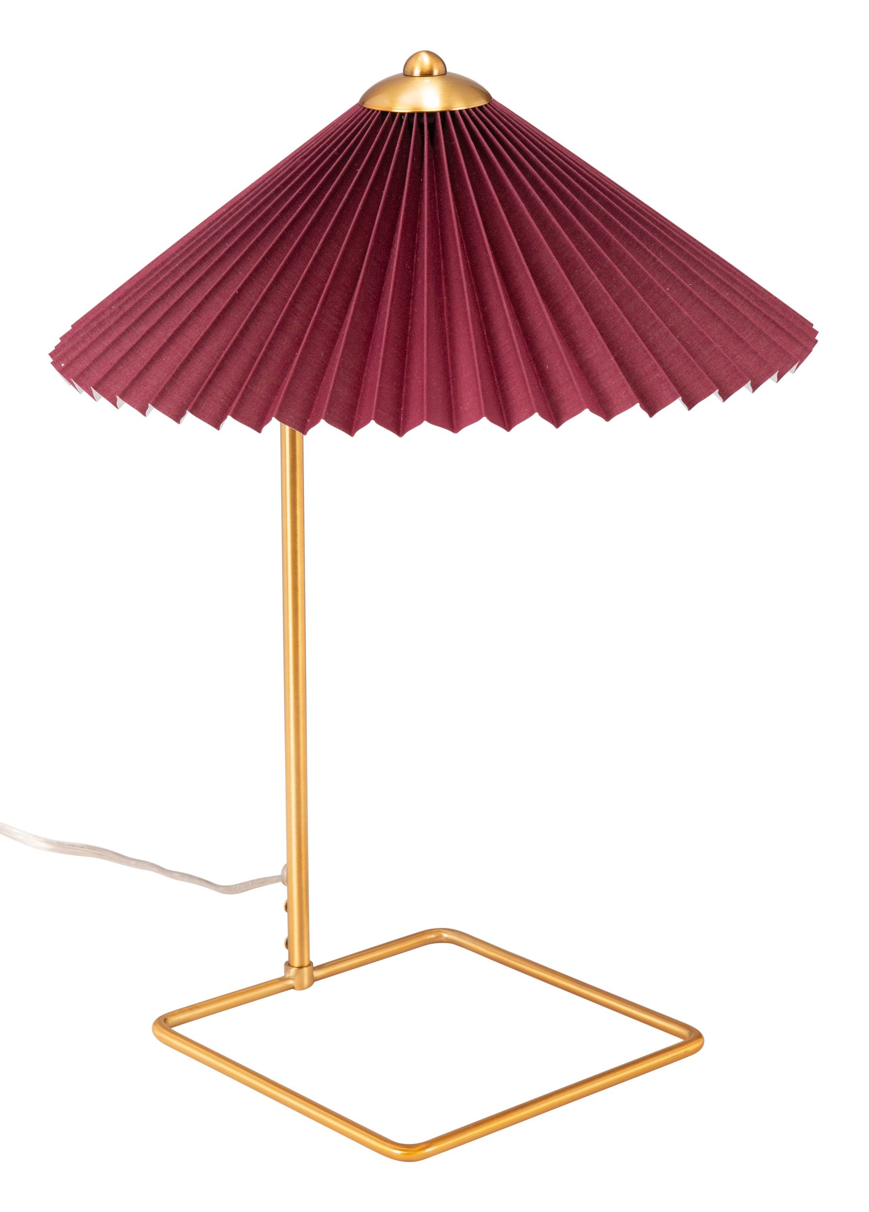 Charo PVC/Steel Table Lamp