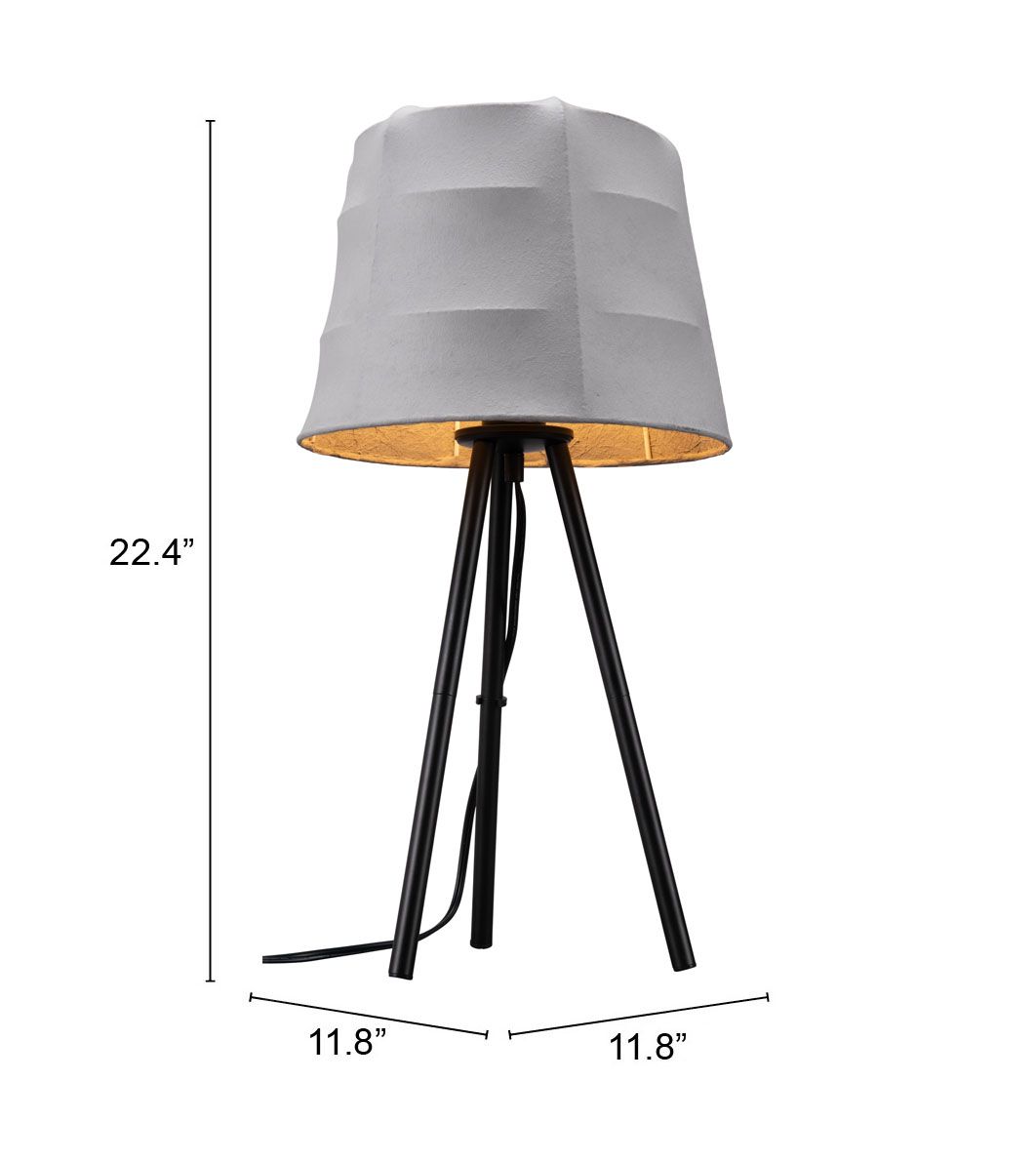 Mozzi Polyester/Steel Table Lamp