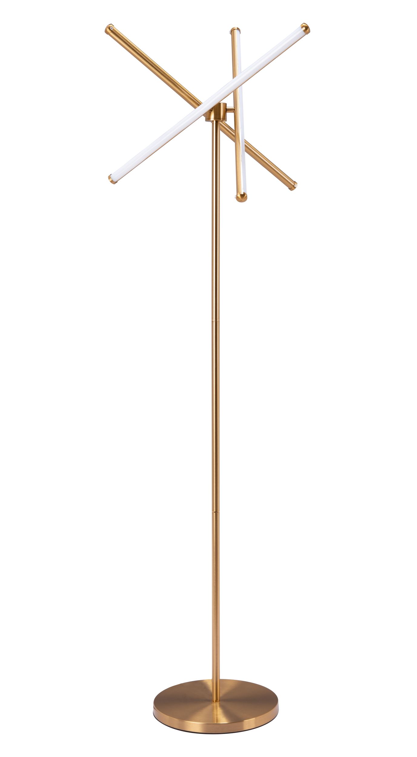 Garza Silicone/Steel Floor Lamp