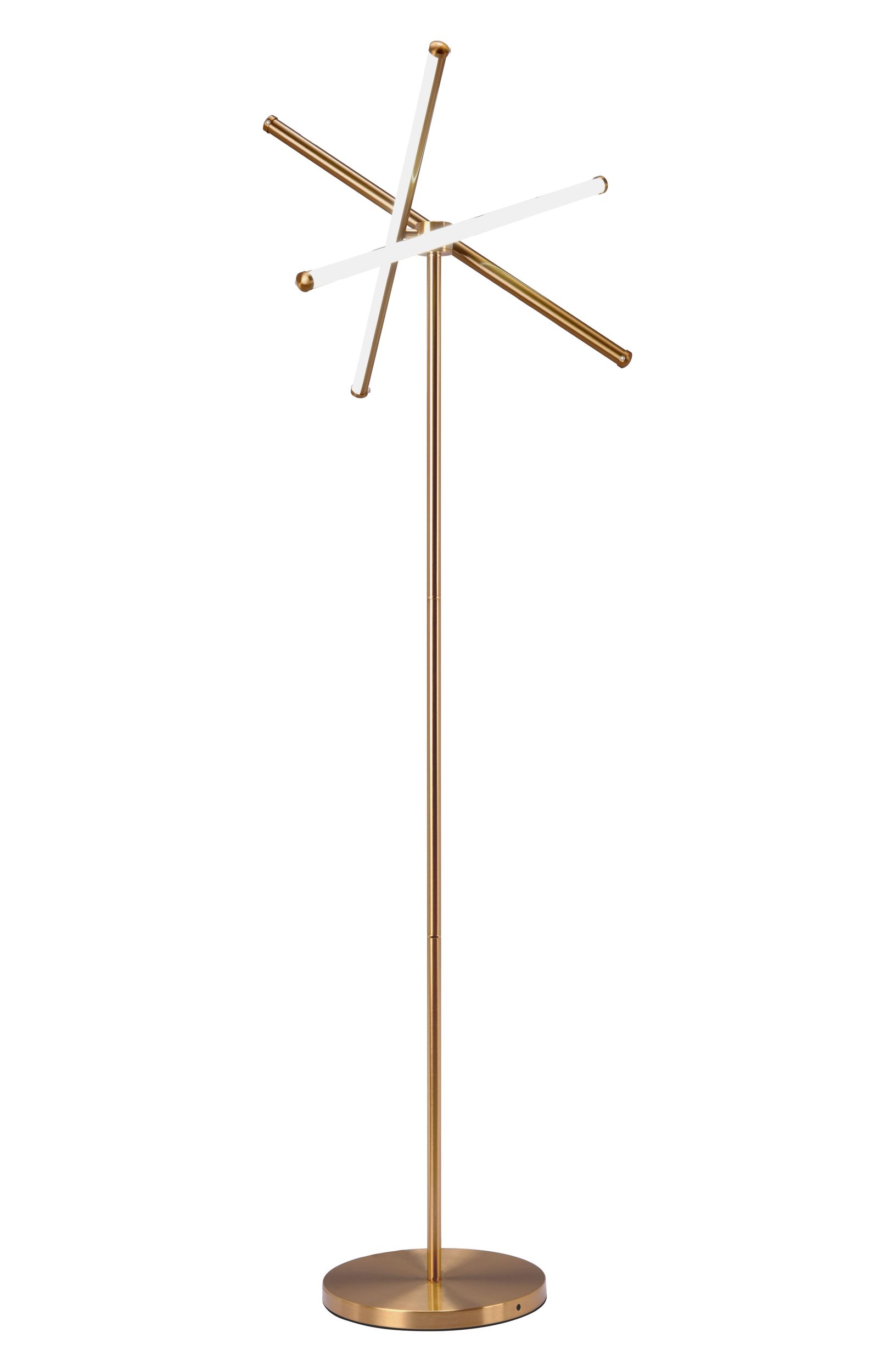 Garza Silicone/Steel Floor Lamp