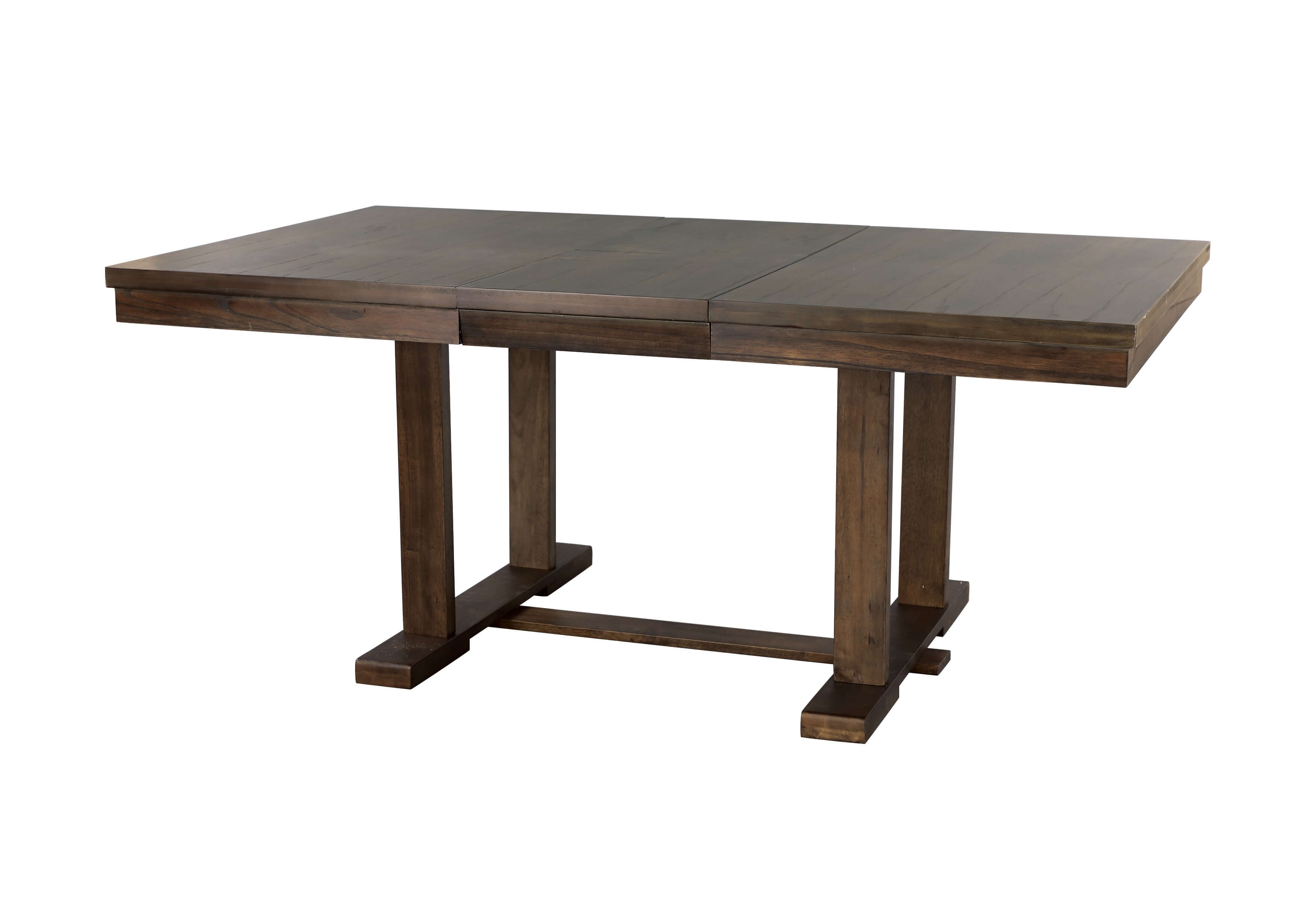 Wieland Transitional Wood Extendable Dining Table