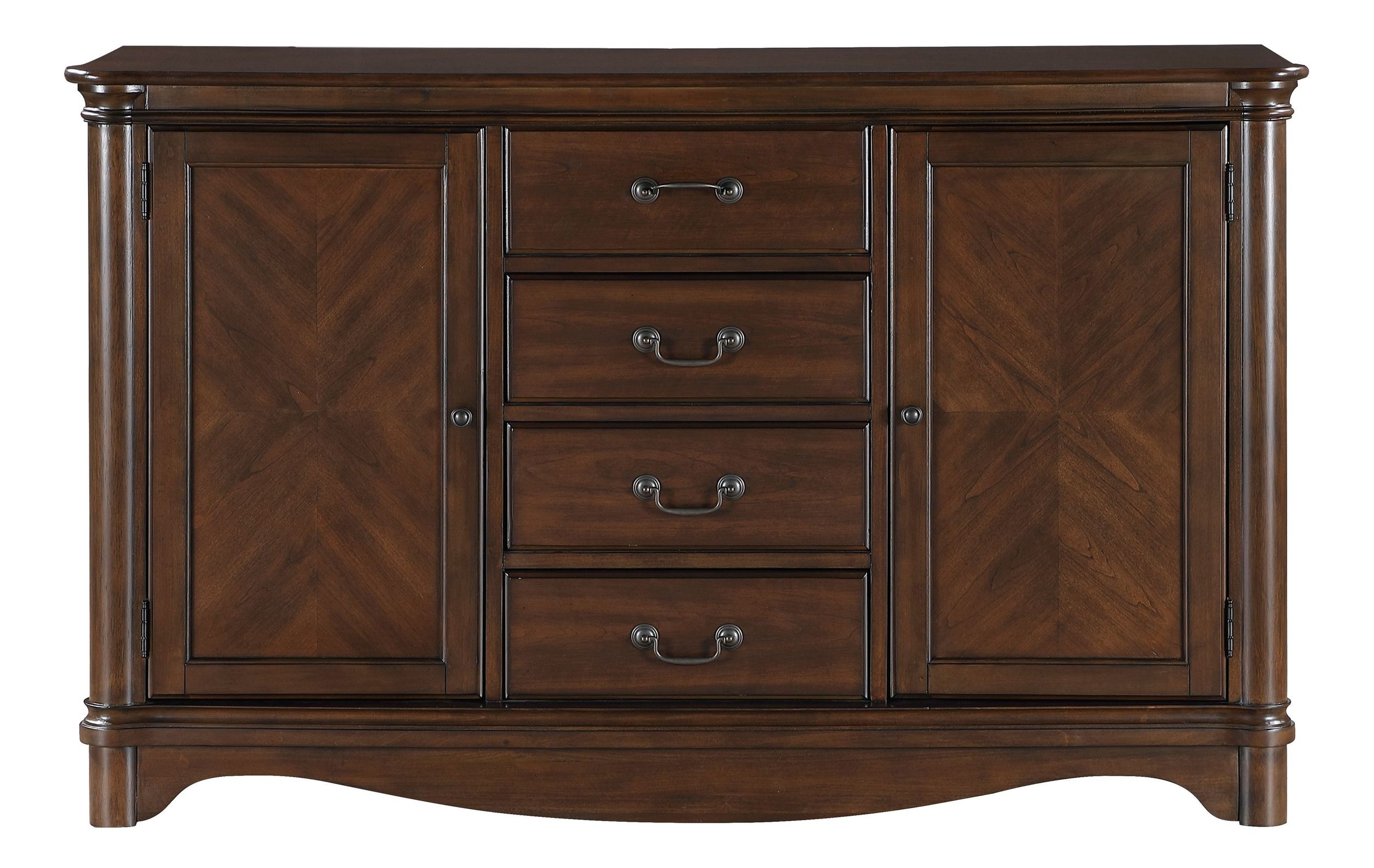Rexford Rectangular Extendable Wood Dining Room Set