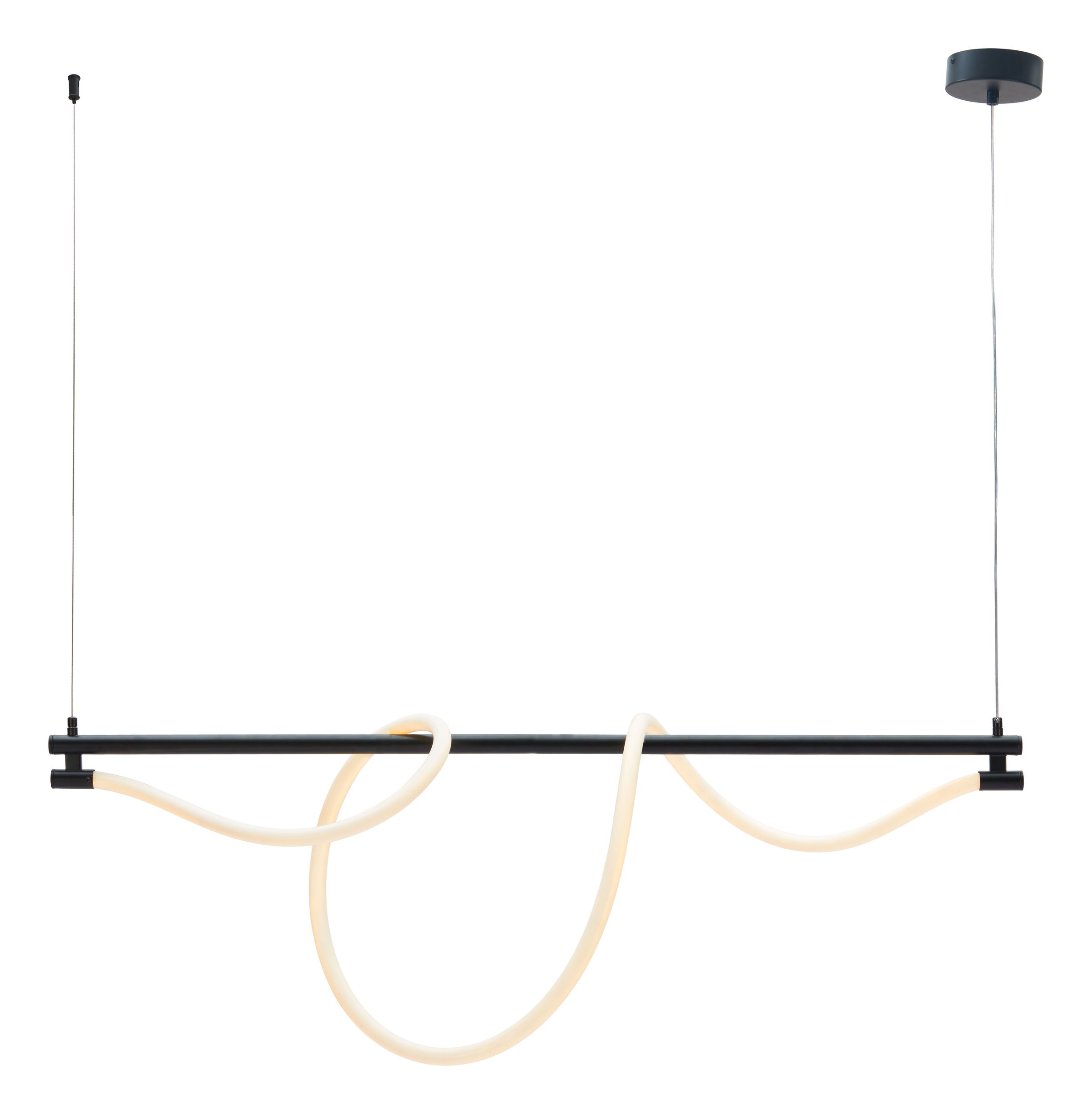 Adder Flexible Silicone/Steel LED Ceiling Lamp