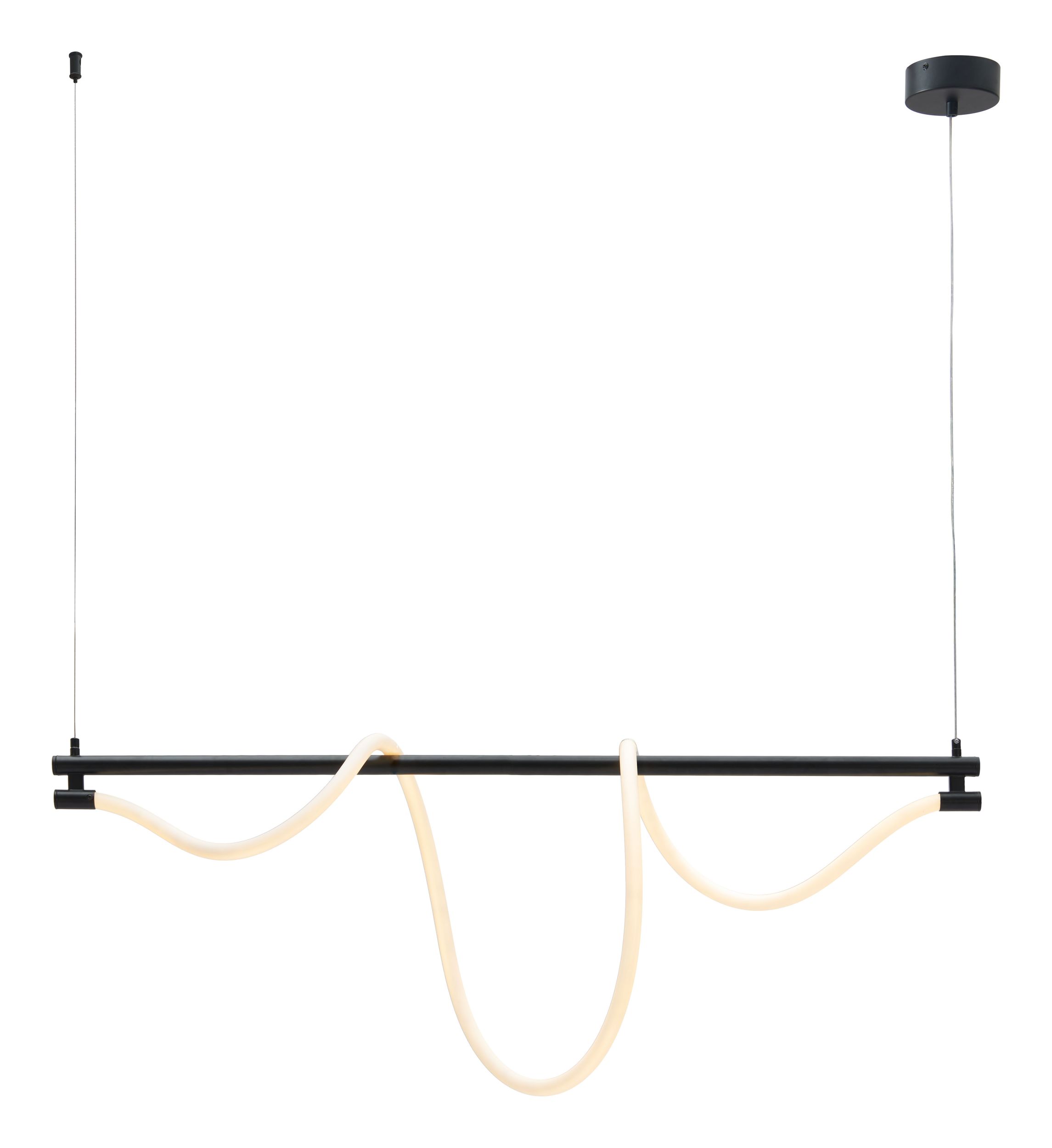 Adder Flexible Silicone/Steel LED Ceiling Lamp