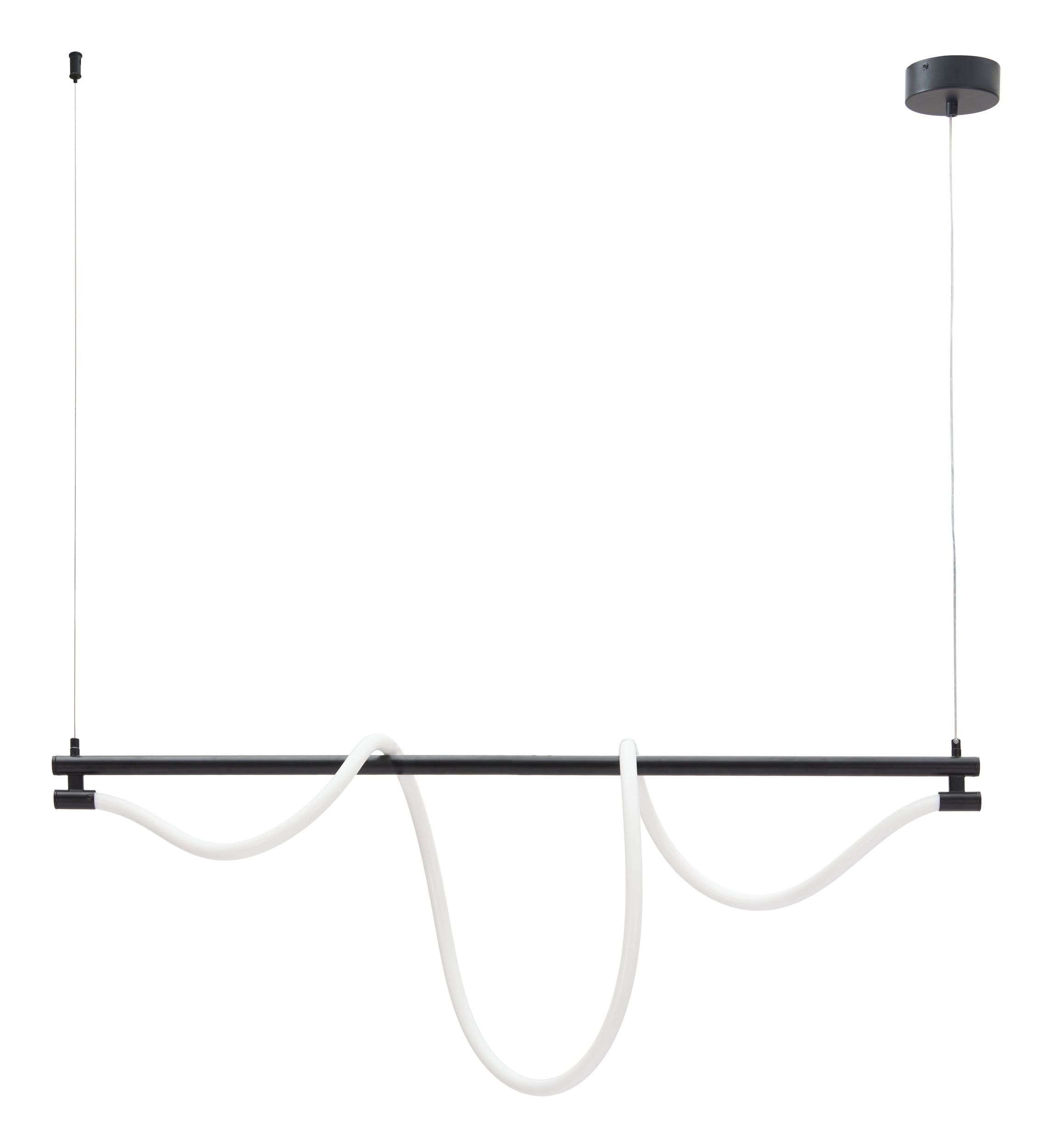 Adder Flexible Silicone/Steel LED Ceiling Lamp