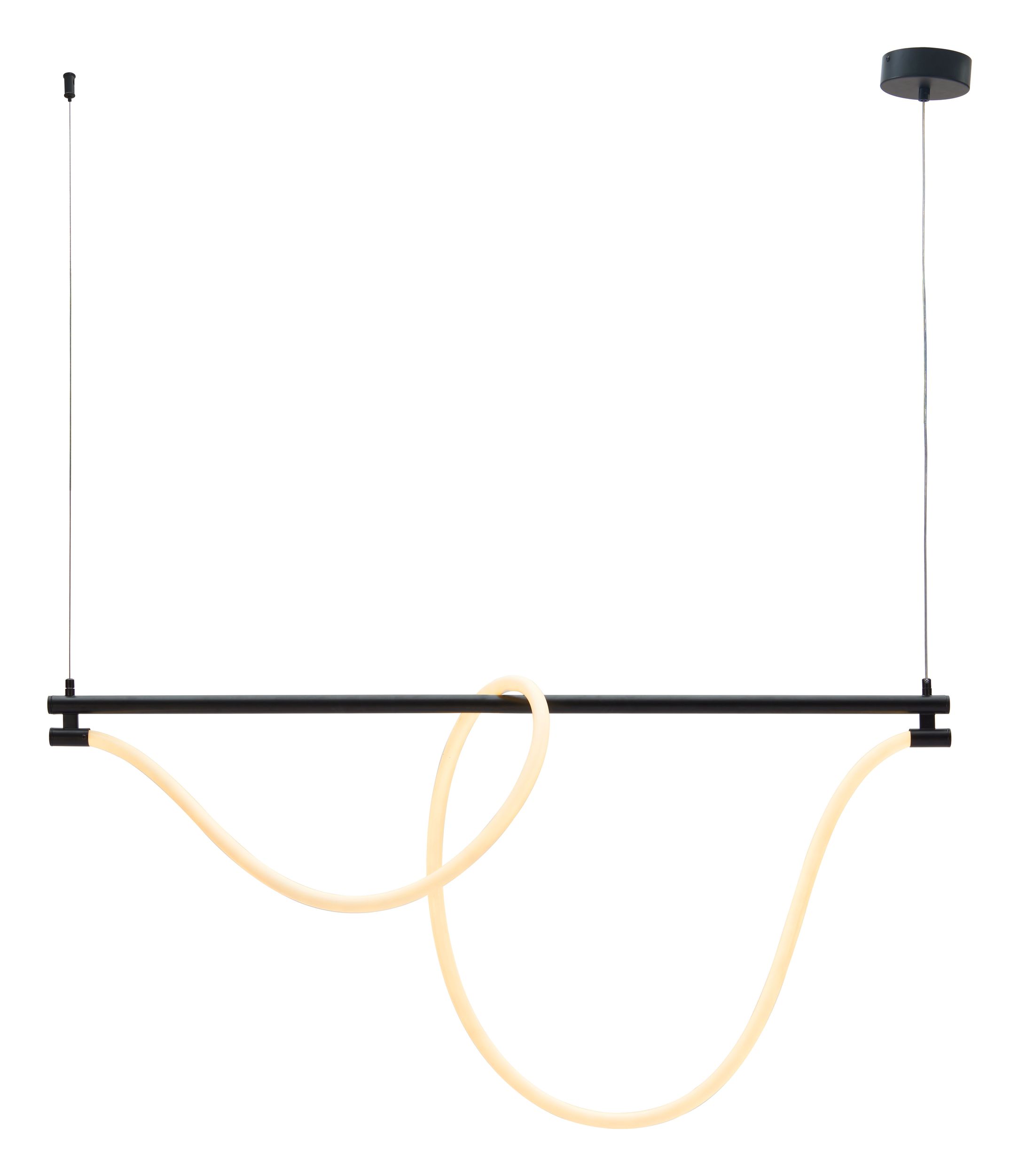 Adder Flexible Silicone/Steel LED Ceiling Lamp