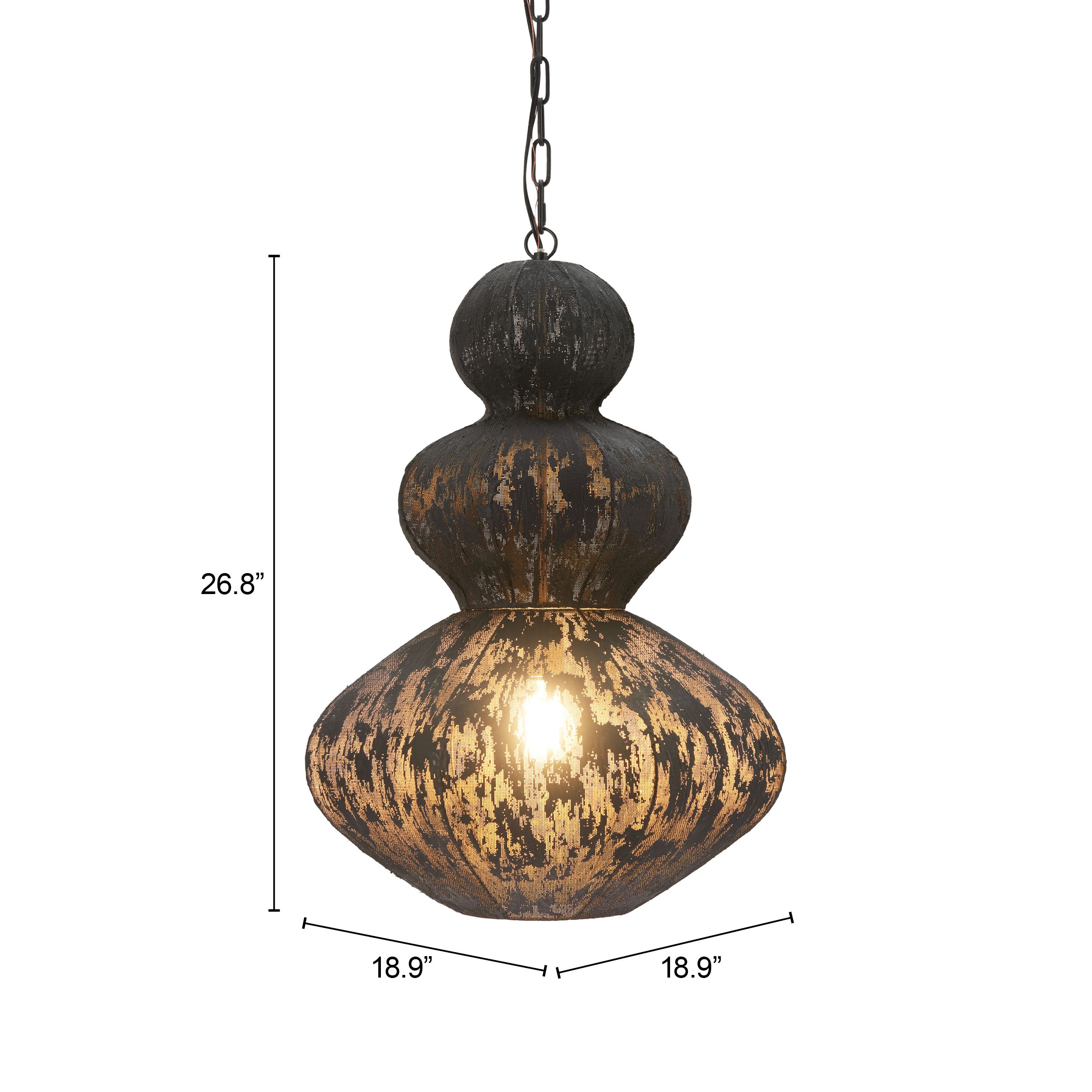 Kali Steel Ceiling Lamp