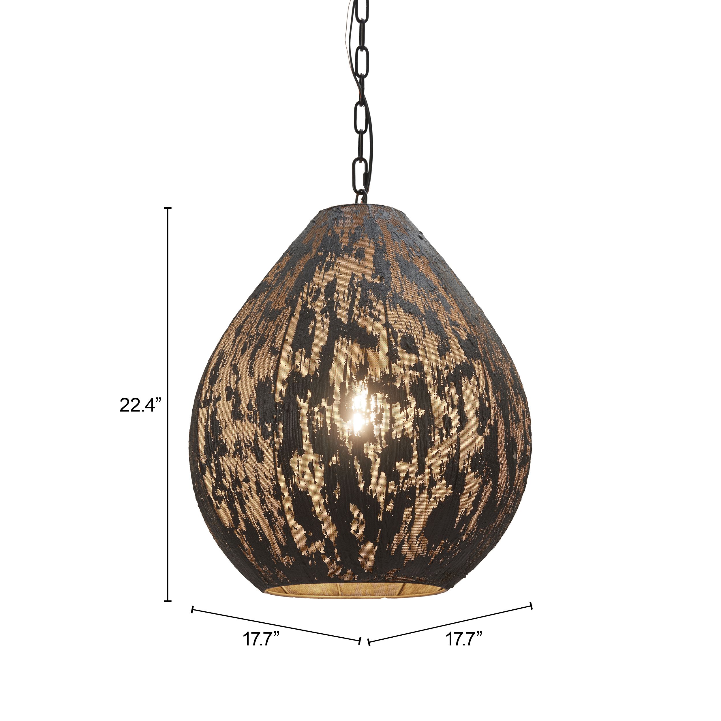 Koza Steel Ceiling Lamp