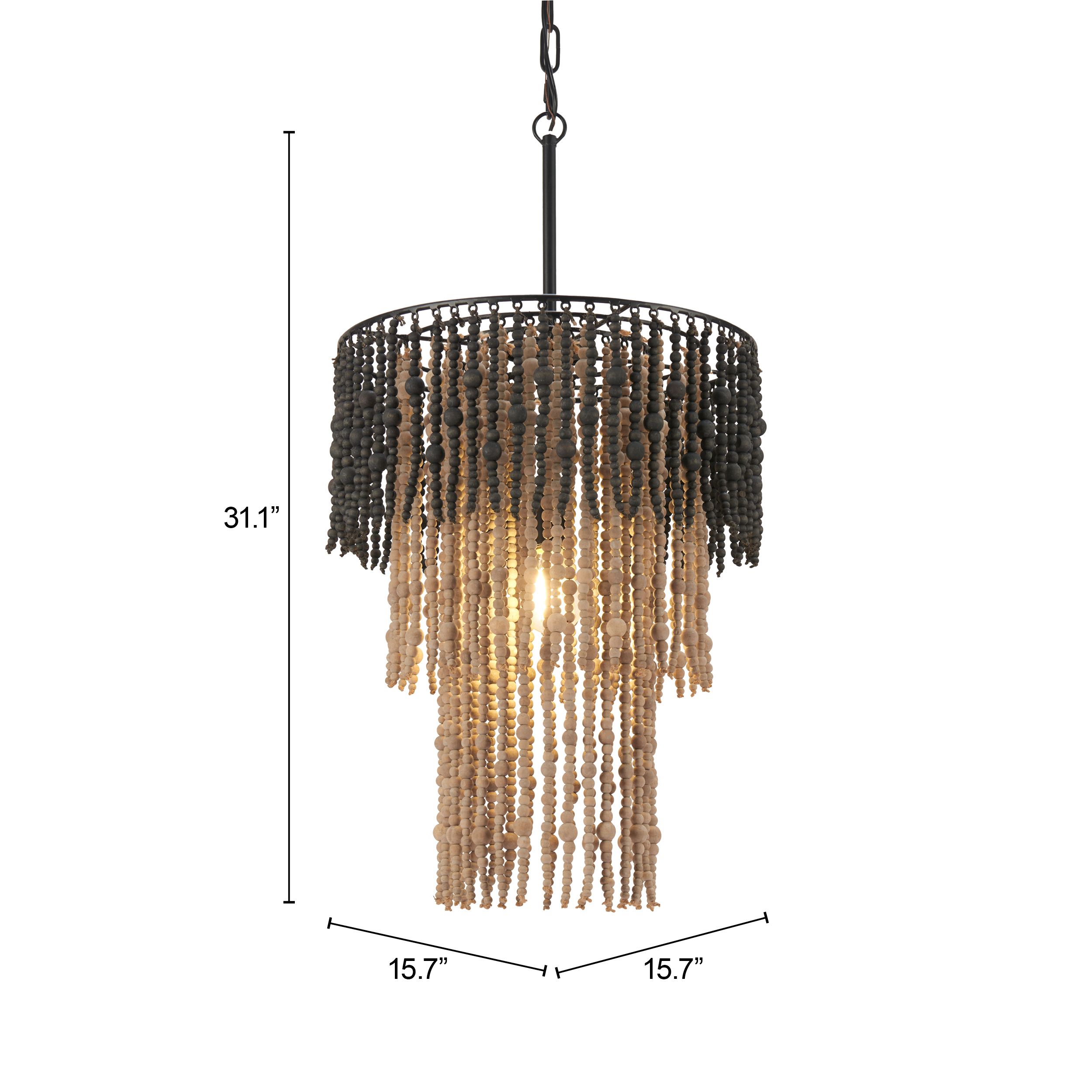 Bizu Steel Ceiling Lamp