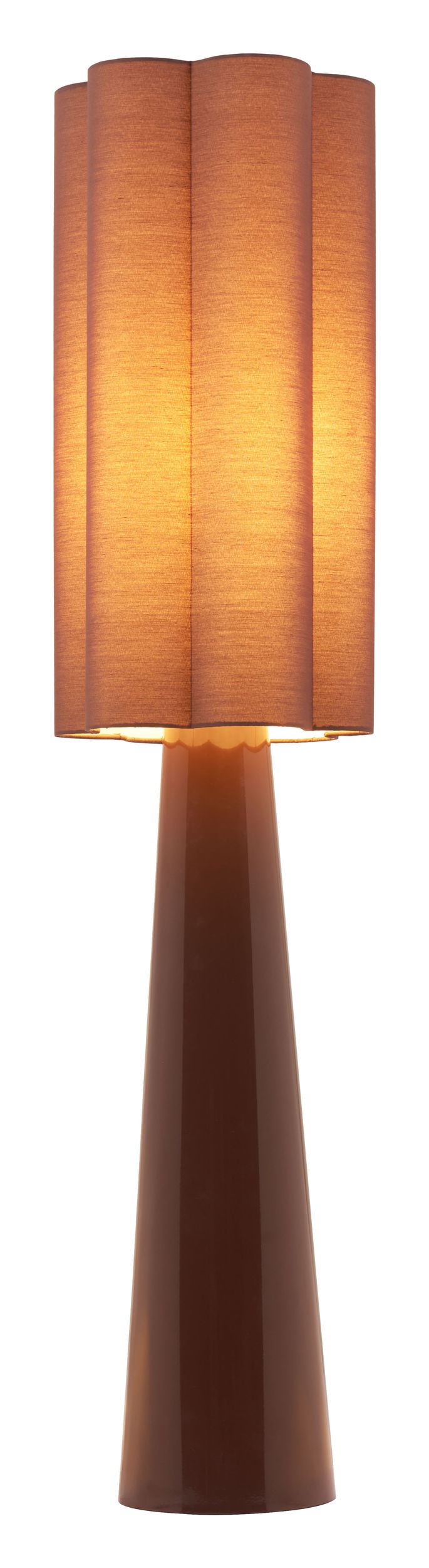 Violet PVC/Steel Floor Lamp