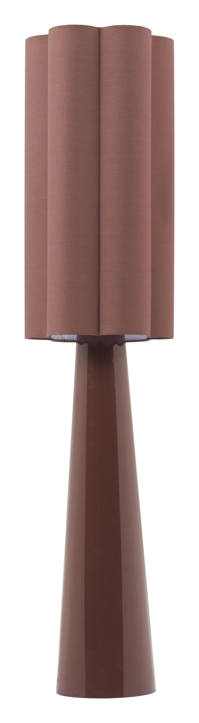 Violet PVC/Steel Floor Lamp