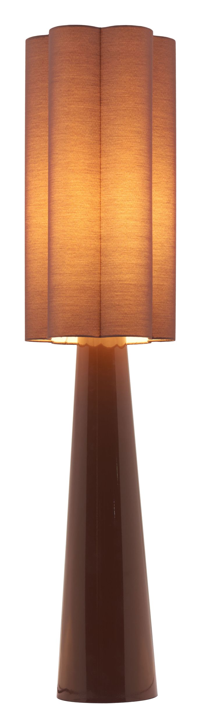 Violet PVC/Steel Floor Lamp