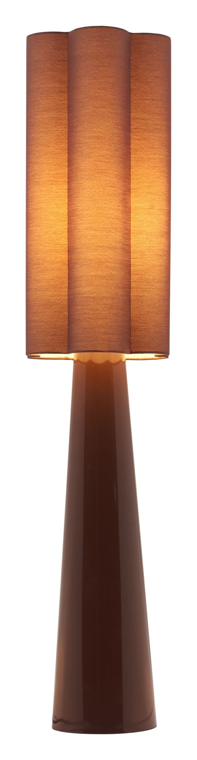 Violet PVC/Steel Floor Lamp