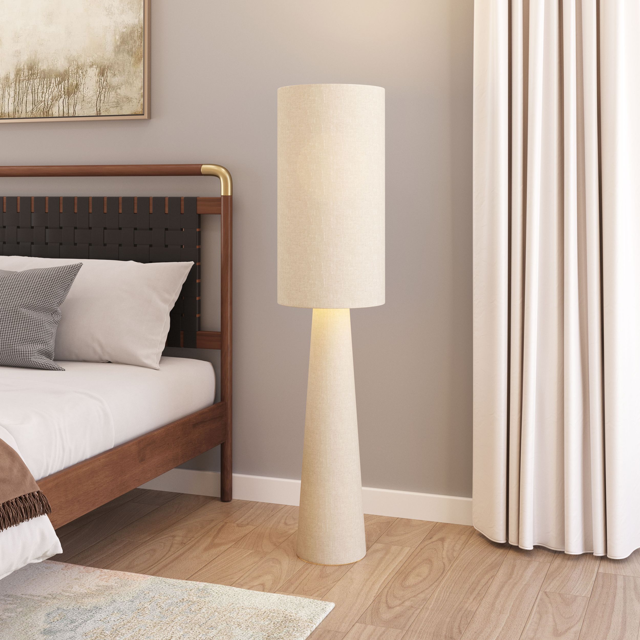 Heaven PVC/Steel Floor Lamp