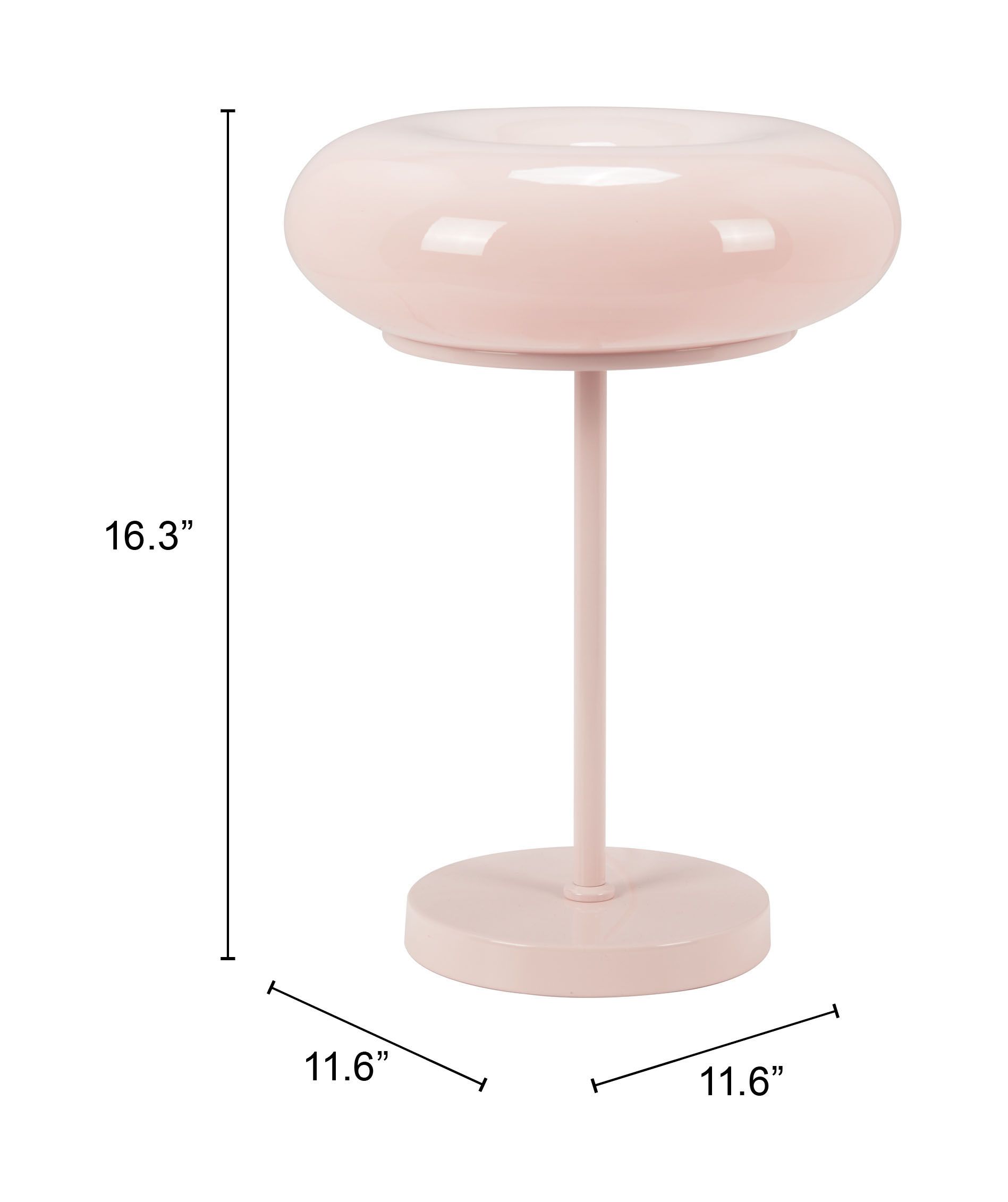 Munk PVC/Steel Table Lamp
