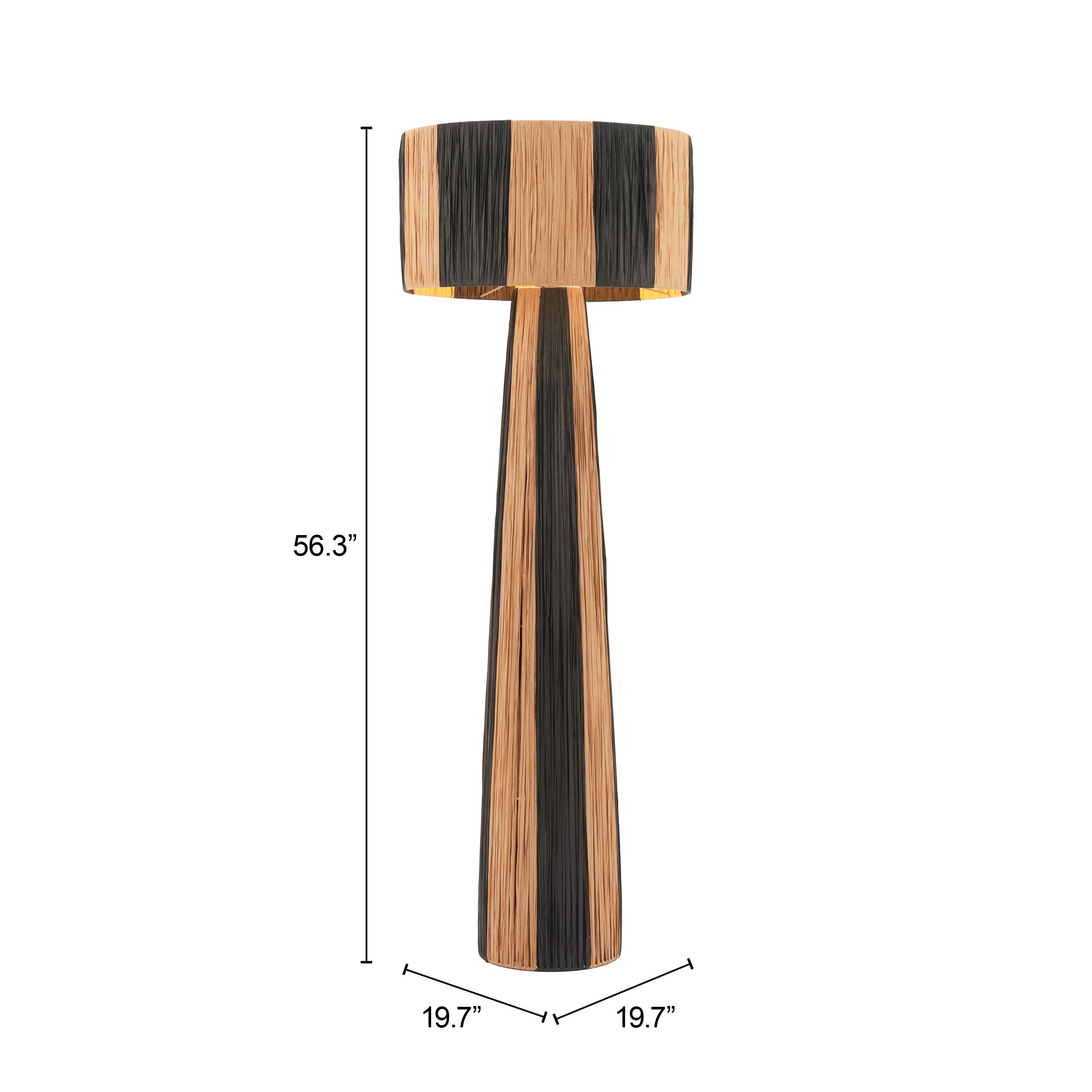 Gala Paper/Steel Floor Lamp