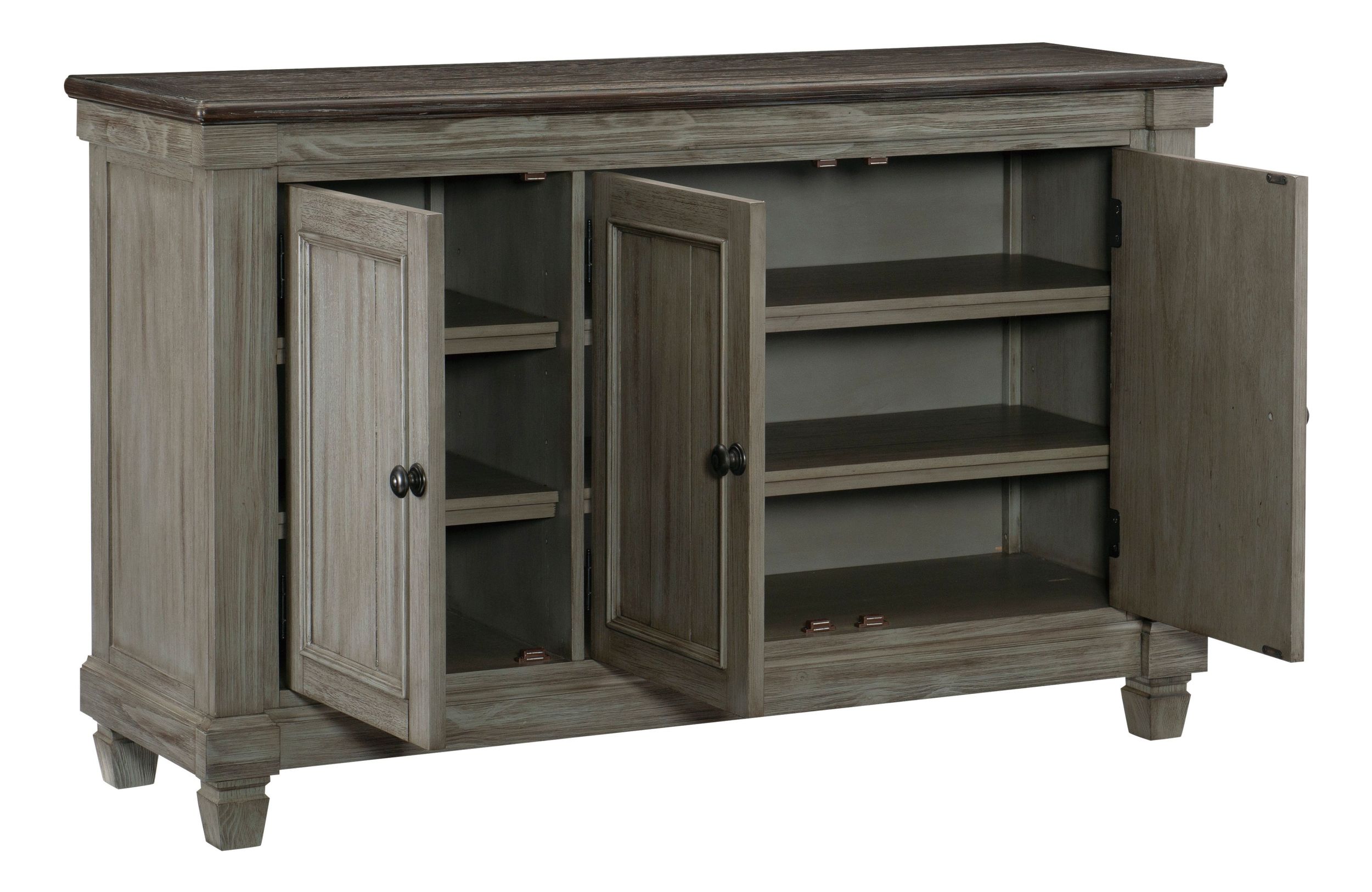 Granby Rectangular Wood Counter Height Set with 4 Drawers