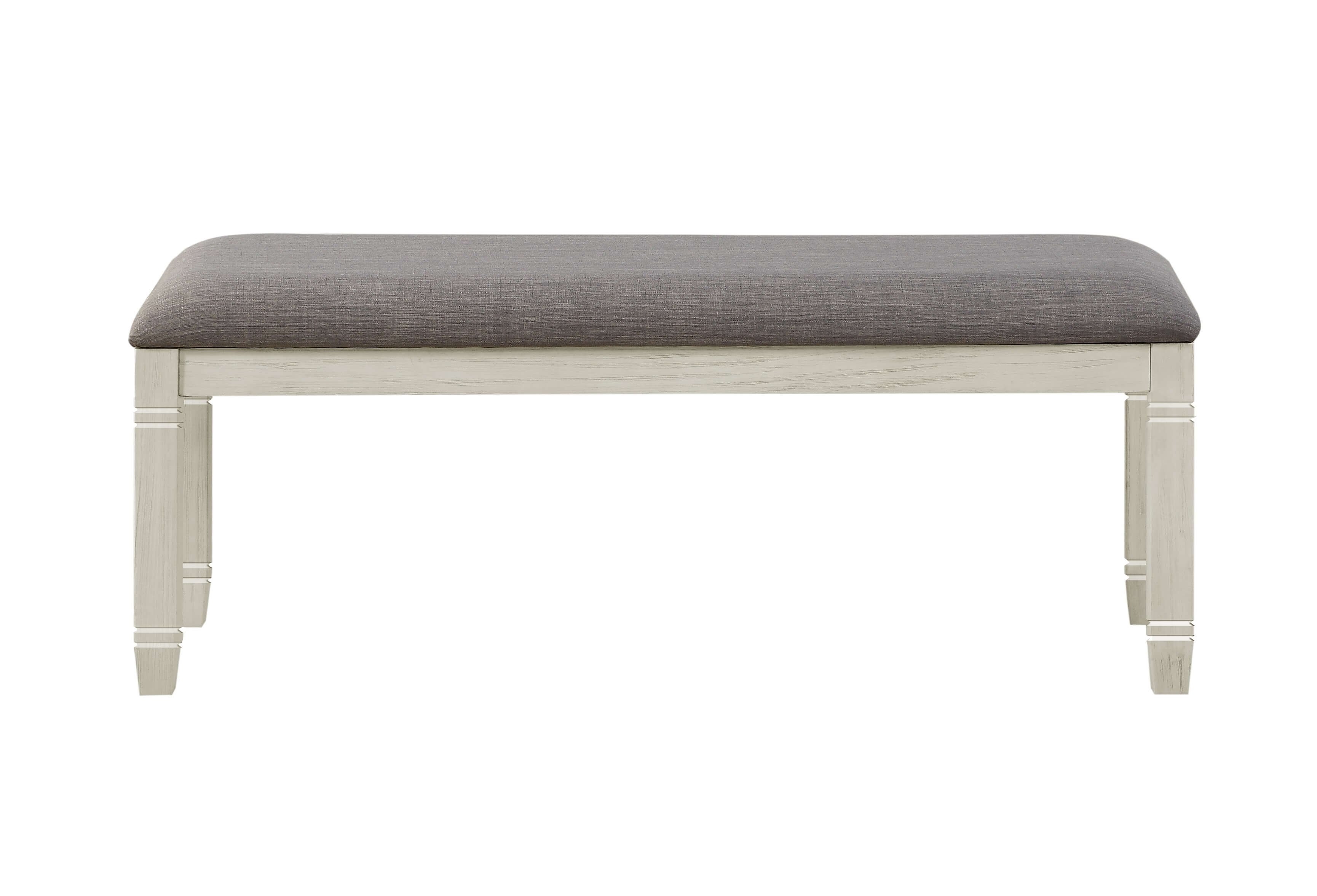 Granby Traditional Fabric Dining Bench