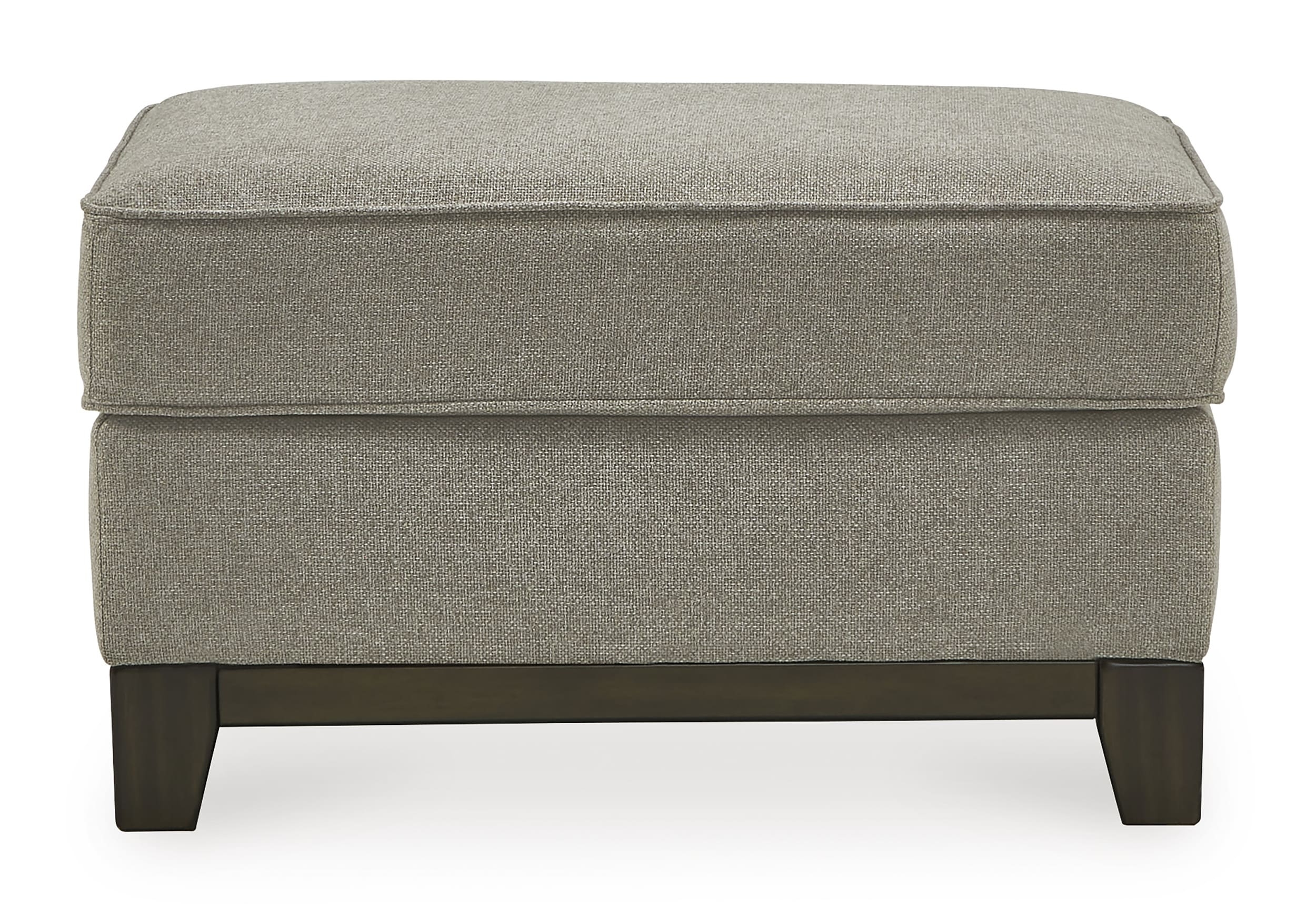 Kaywood Polyester Granite Ottoman by Ashley