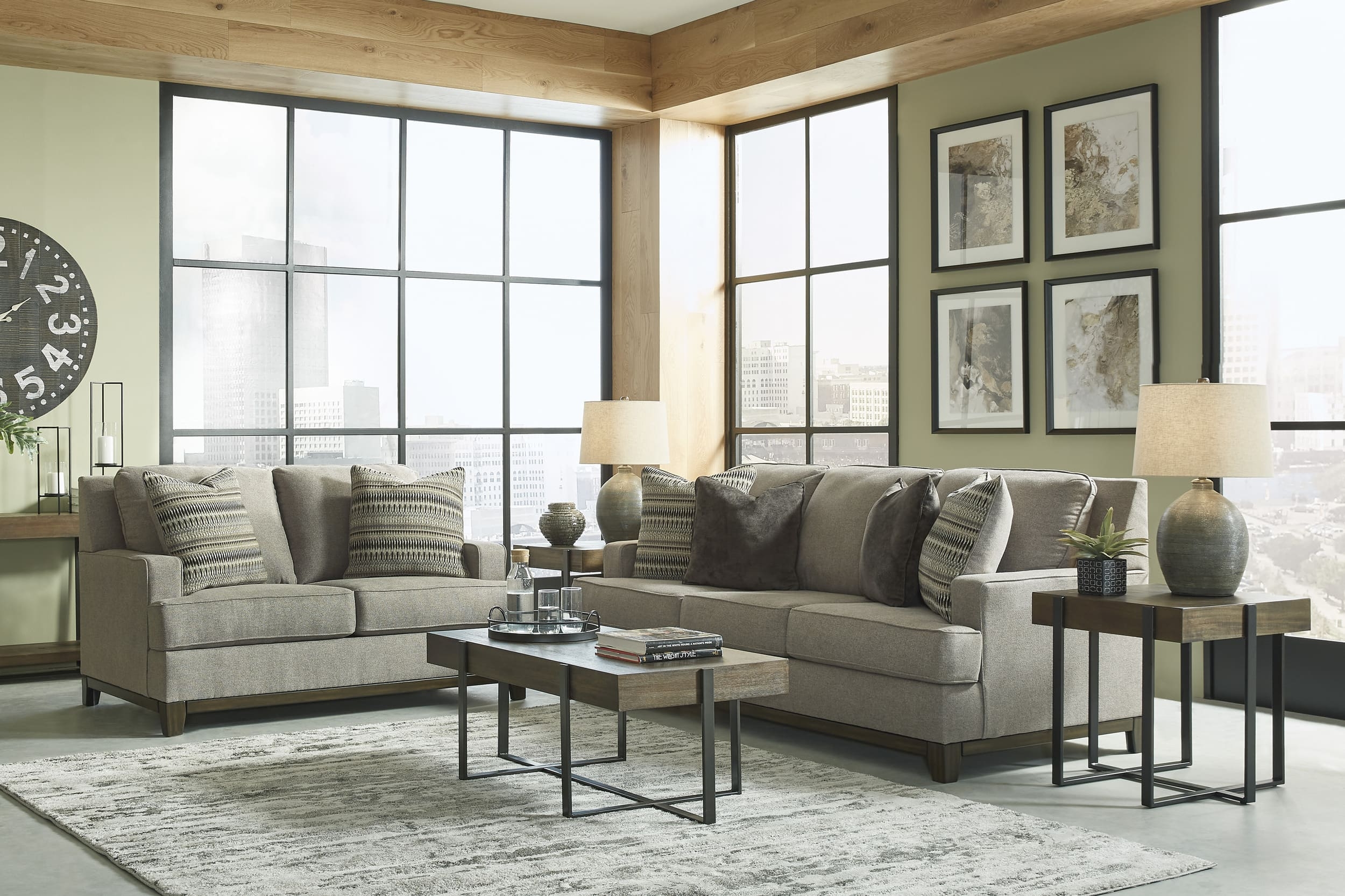 Ashley Kaywood Sofa And Loveseat