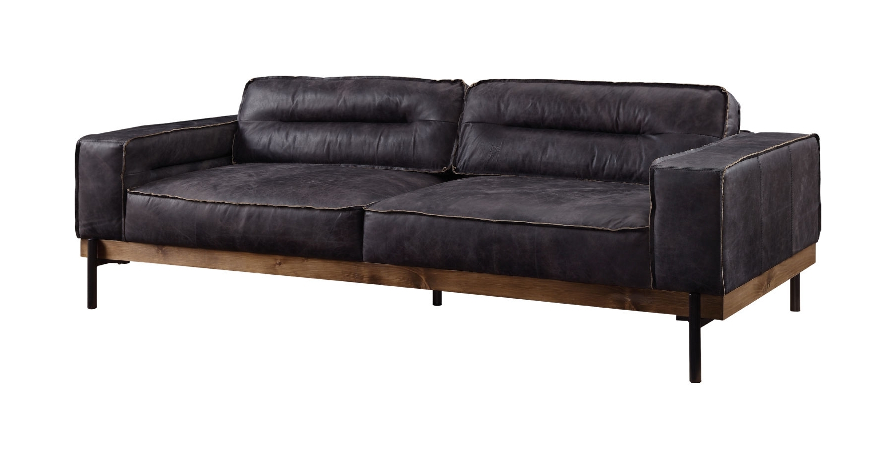 Silchester Top Grain Leather Living Room Set