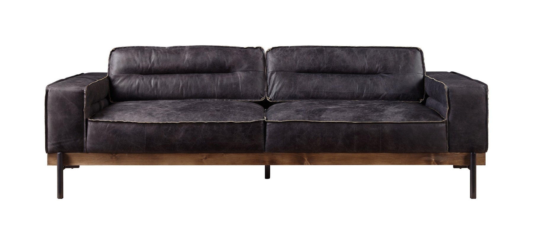 Silchester Top Grain Leather Living Room Set