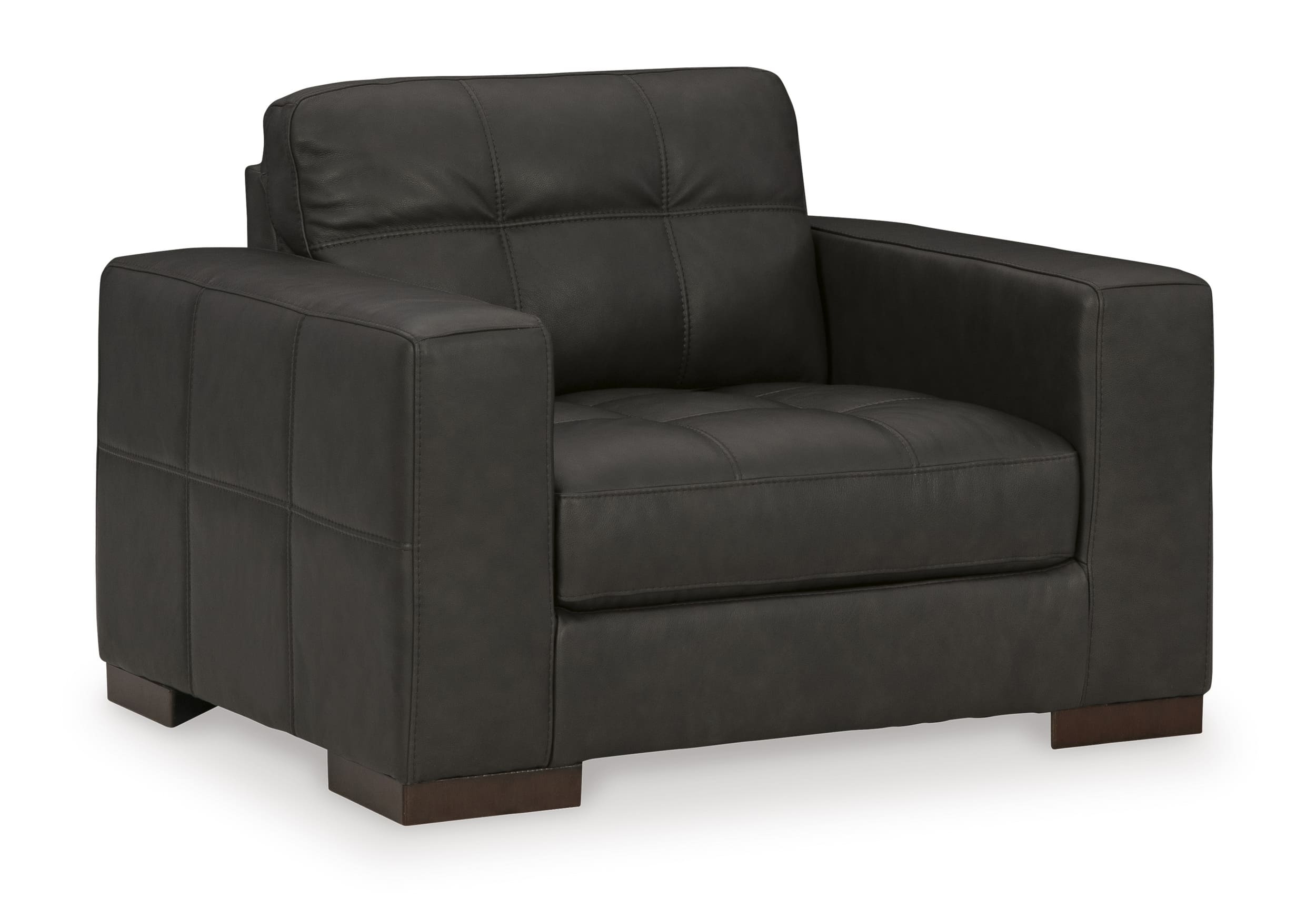 Luigi Oversized Leather Chair