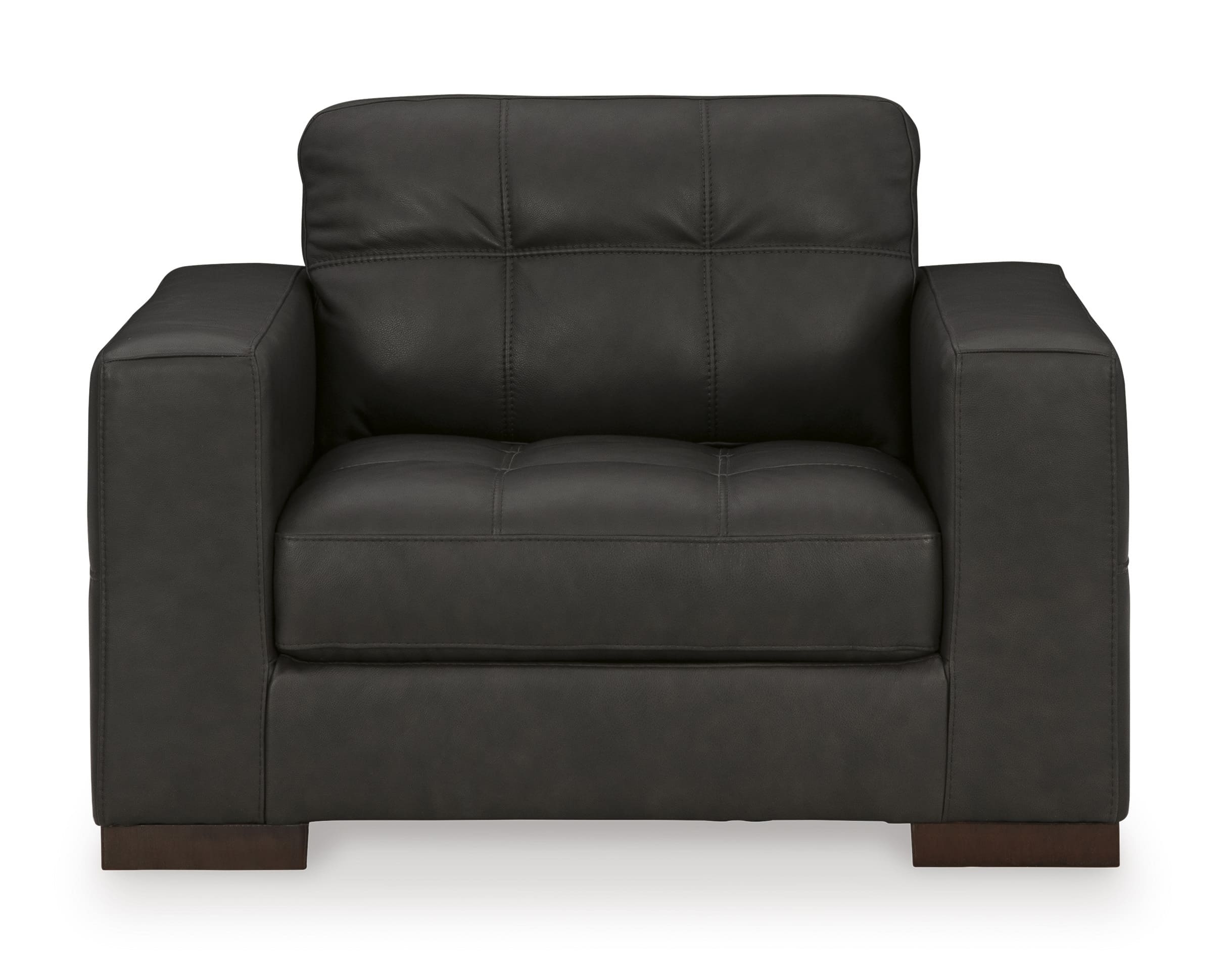 Luigi Leather Oversized Chair